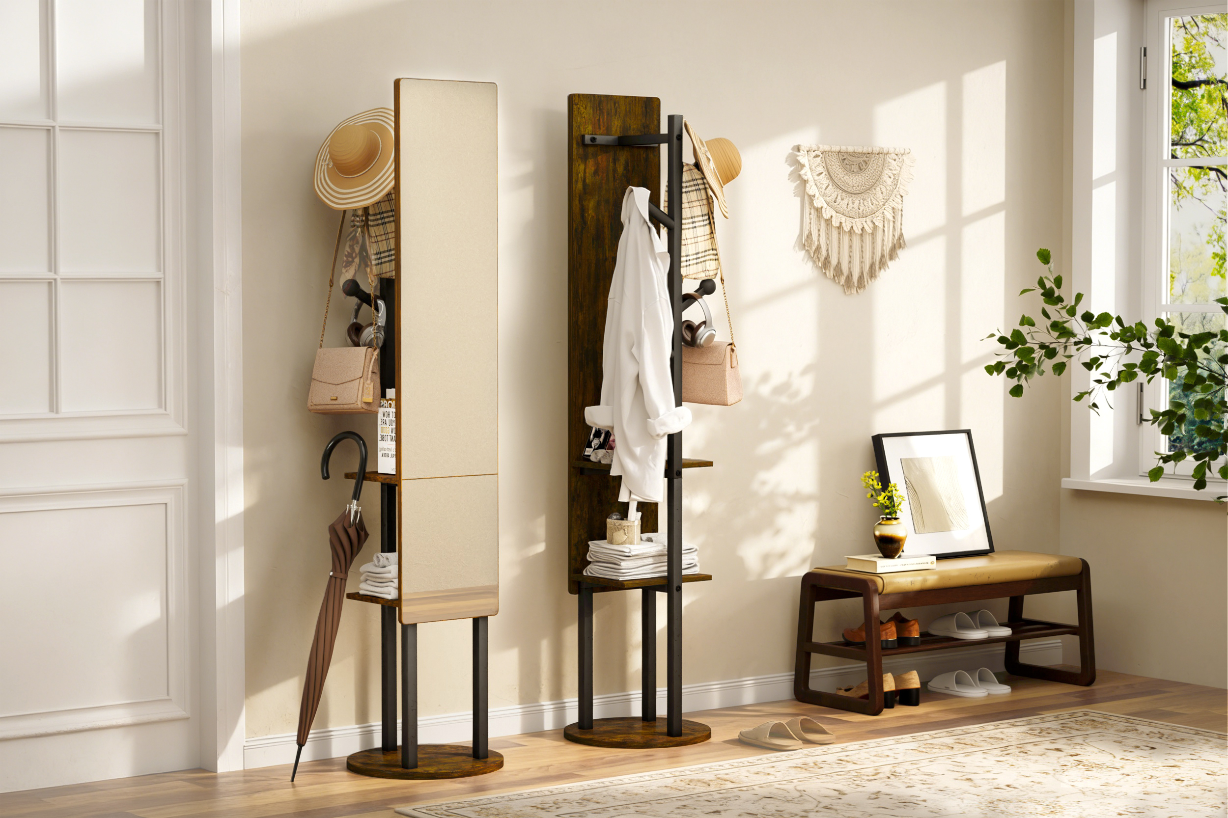 Détail du miroir