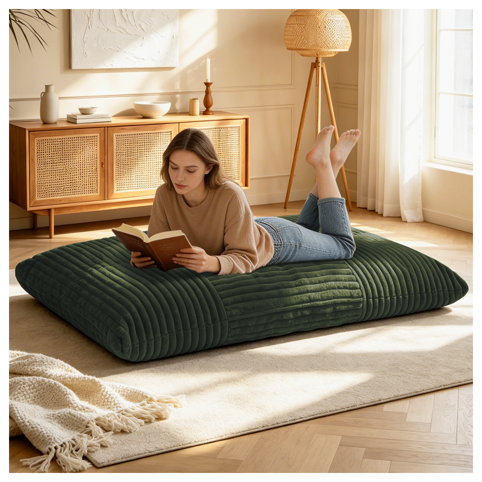 DDY-LVSE Oversized Convertible Bean Bag Chair – Yo