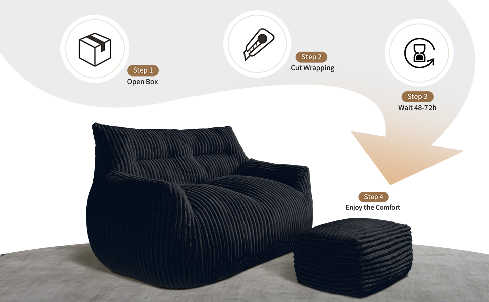 Présentation du fauteuil lounge