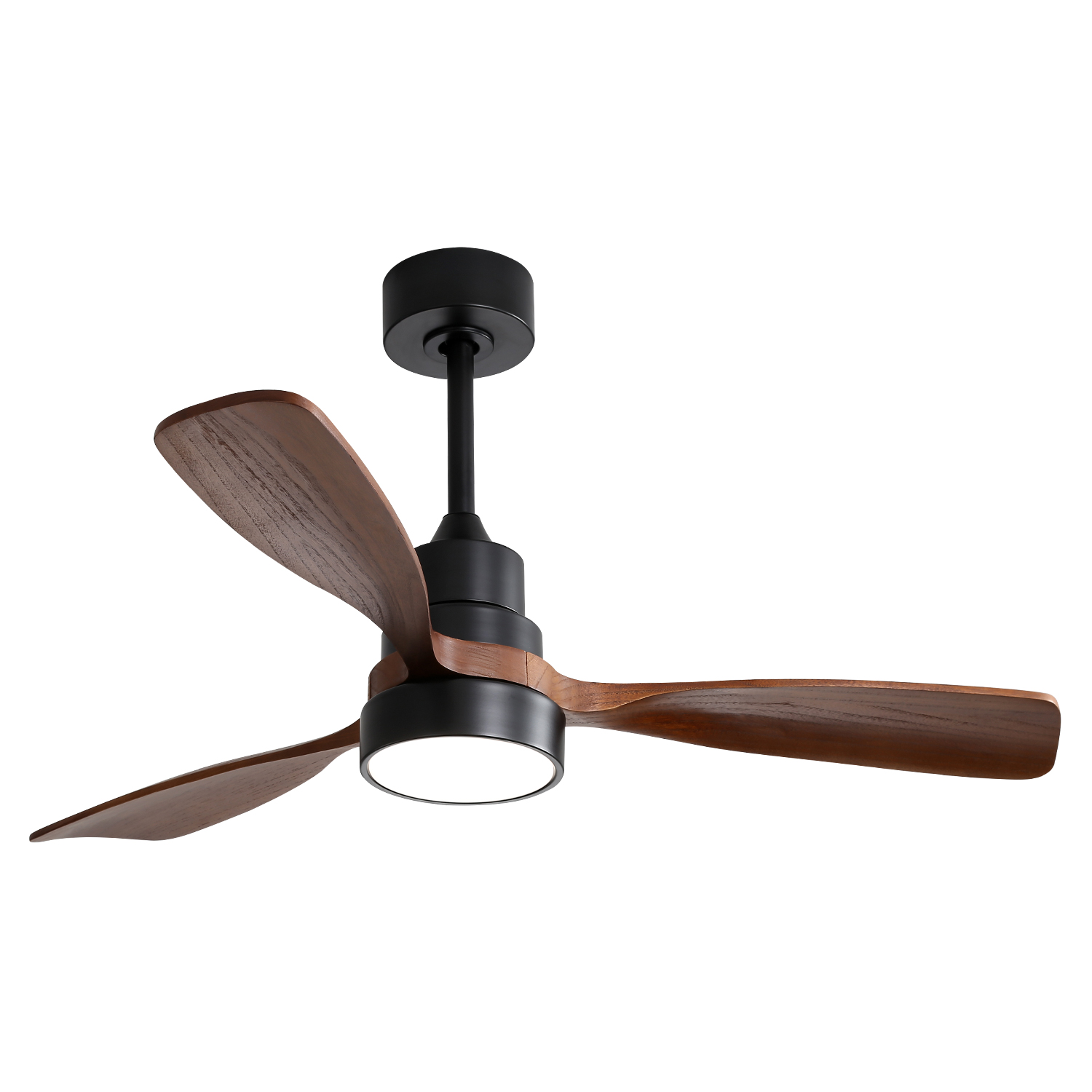 48-Zoll-Holz-Deckenventilator mit 3 Massivholz-Flü