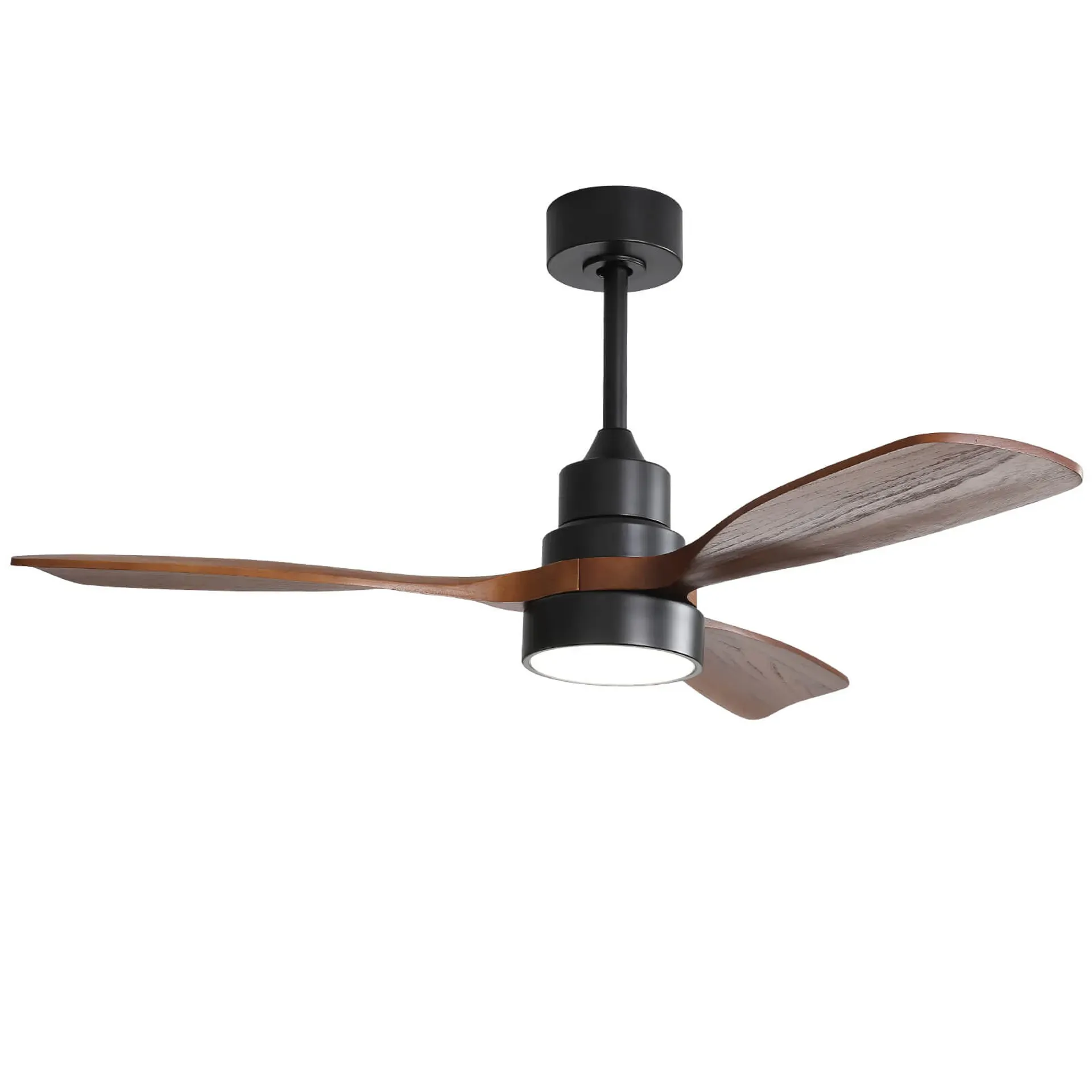 48-Zoll-Holz-Deckenventilator mit 3 Massivholz-Flü
