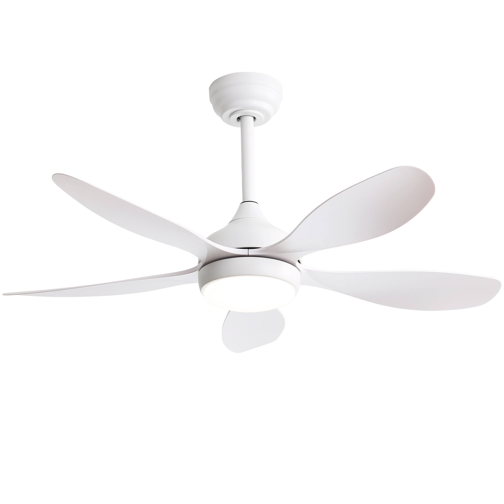 Design moderne ventilateur plafond blanc