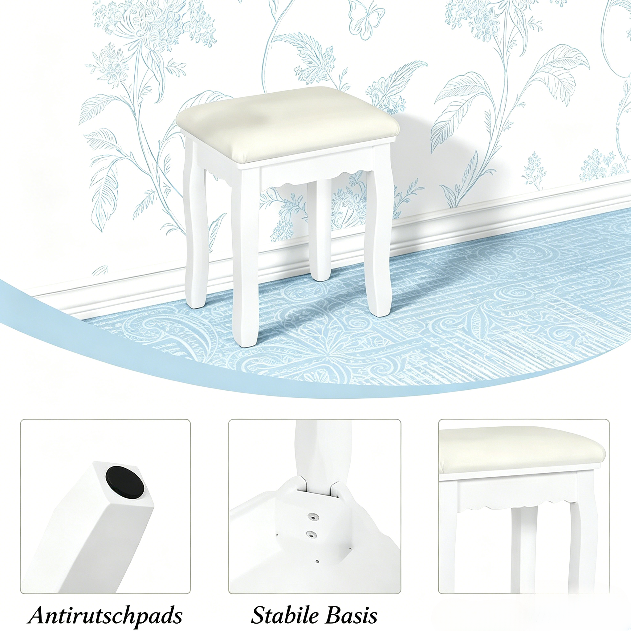 Détail du pouf