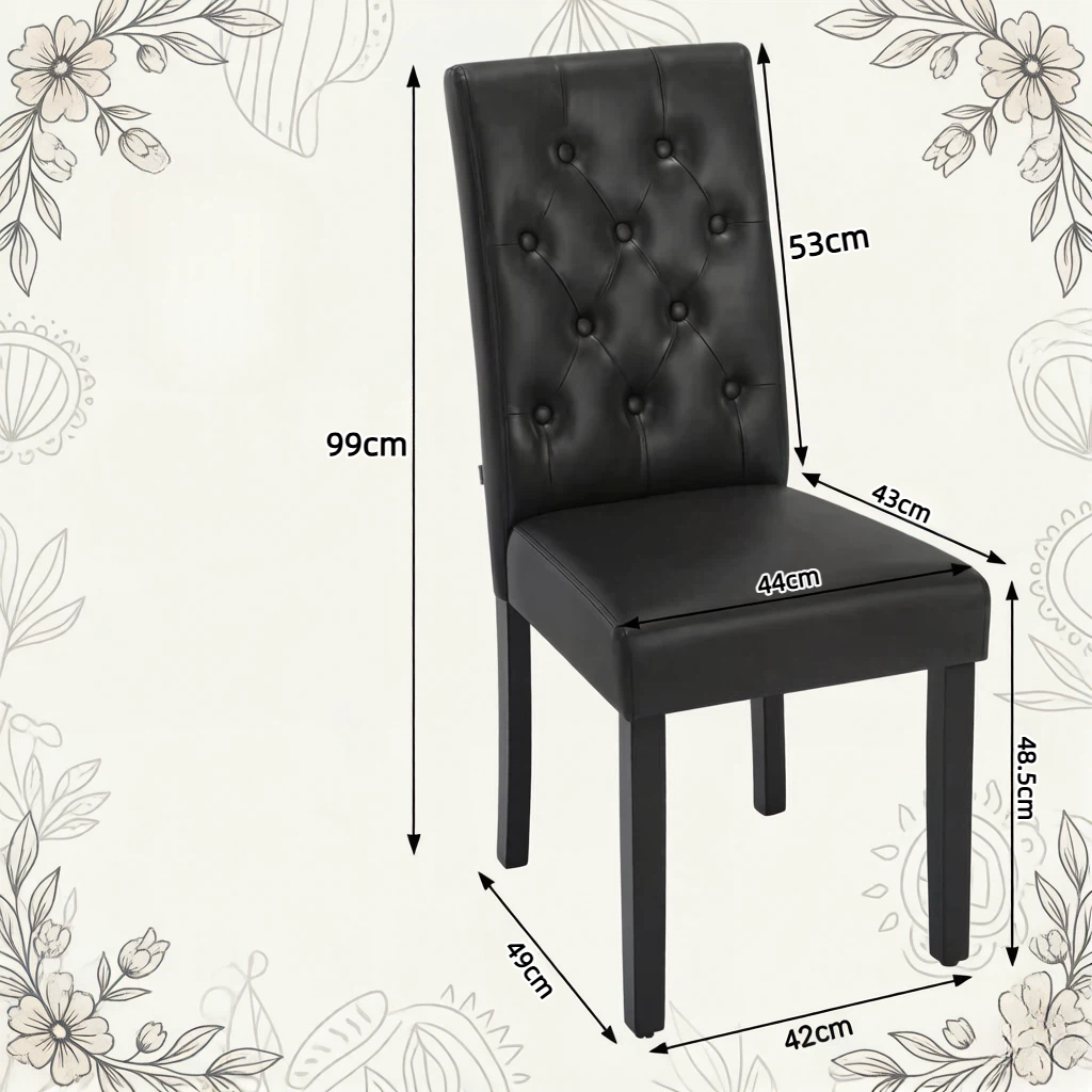 Dimensions du fauteuil de bureau
