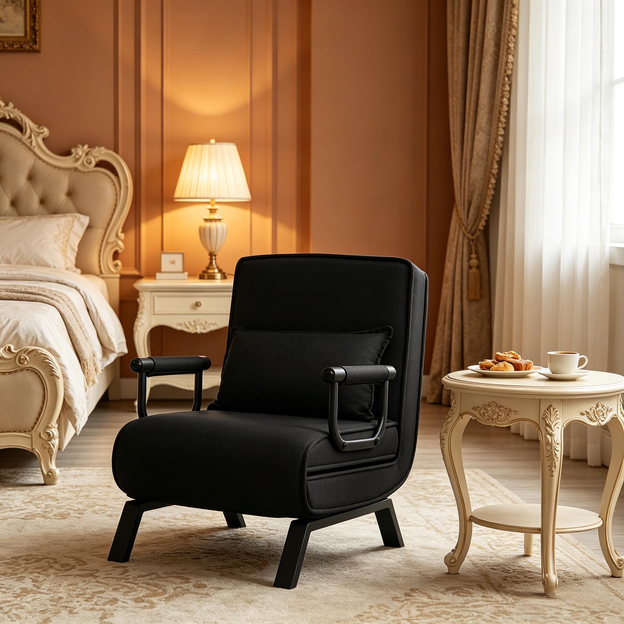 Détail du fauteuil d'appoint