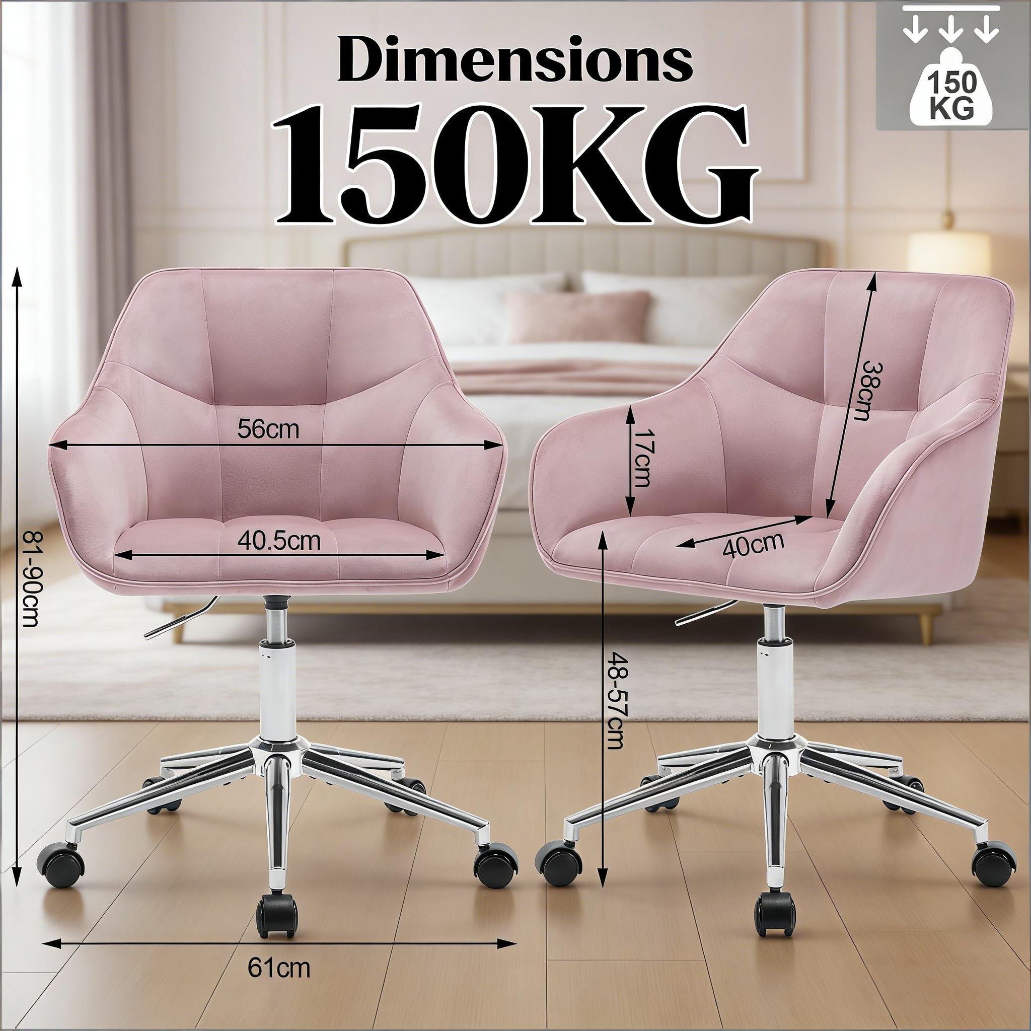 Dimensions du fauteuil de bureau