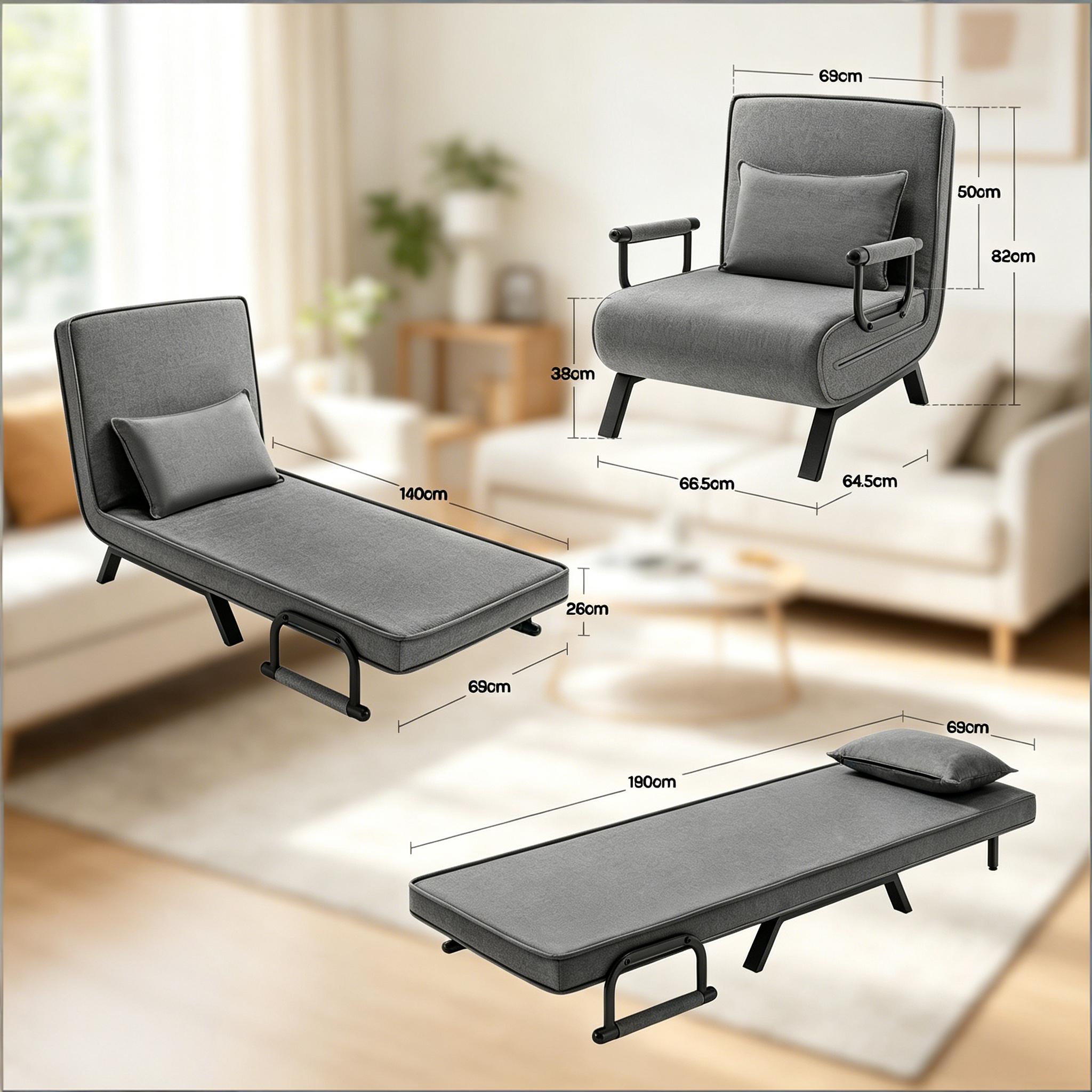 Détail du fauteuil d'appoint