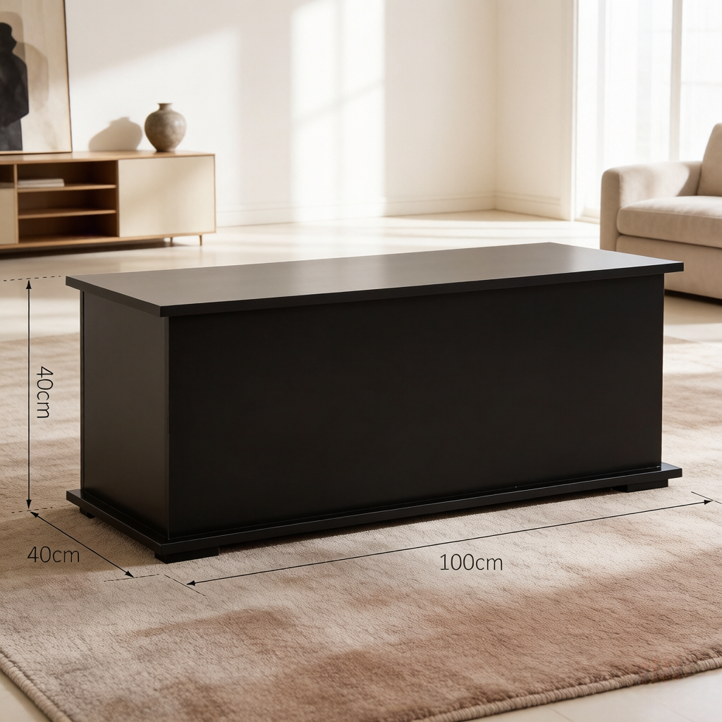 Dimensions du banc avec rangement