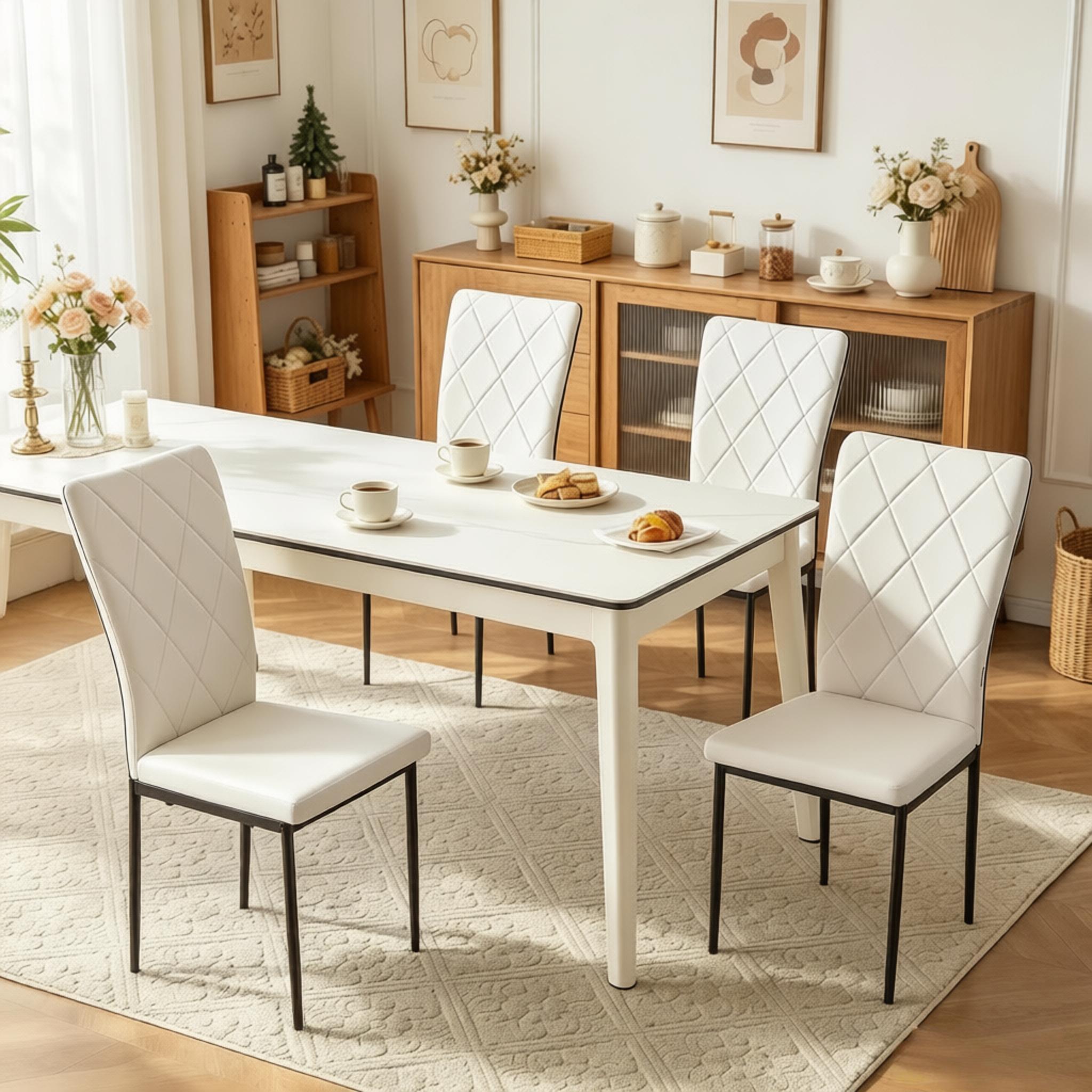 Détail du chaise de salle à manger