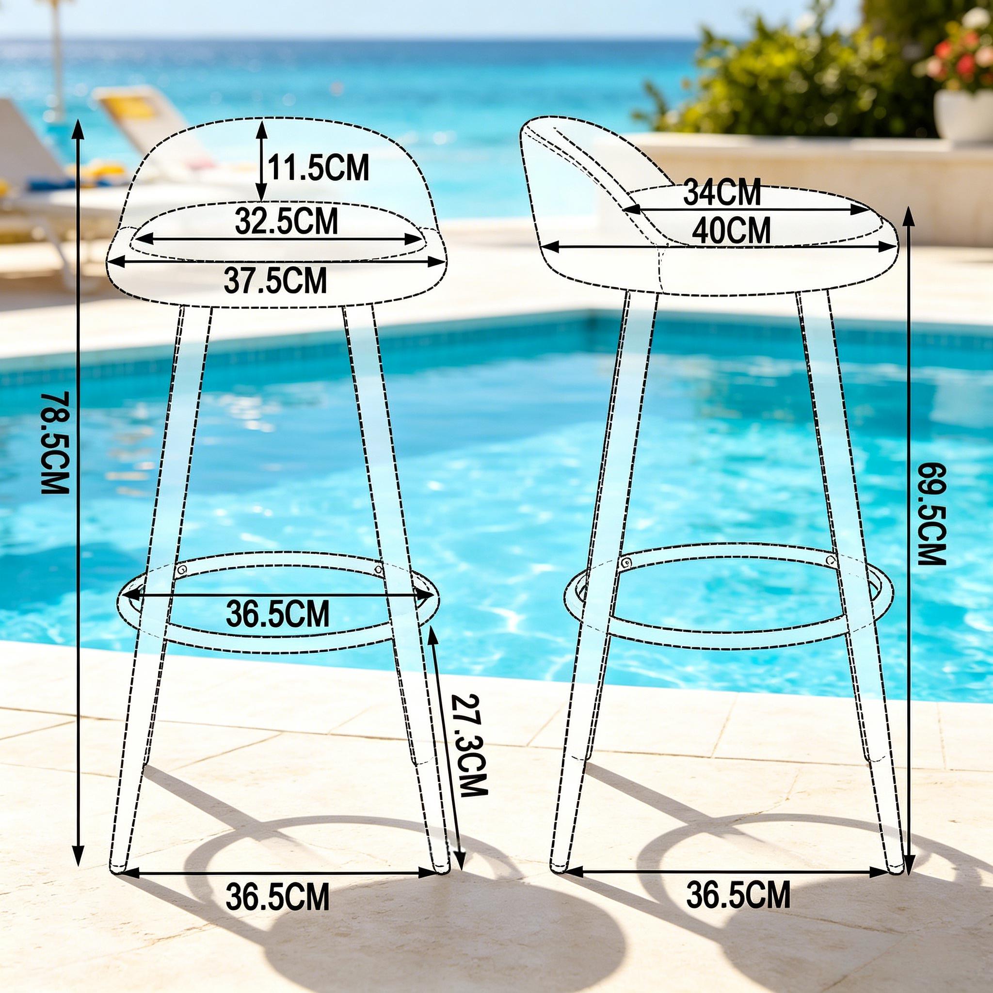 Dimensions du chaise de salle à manger