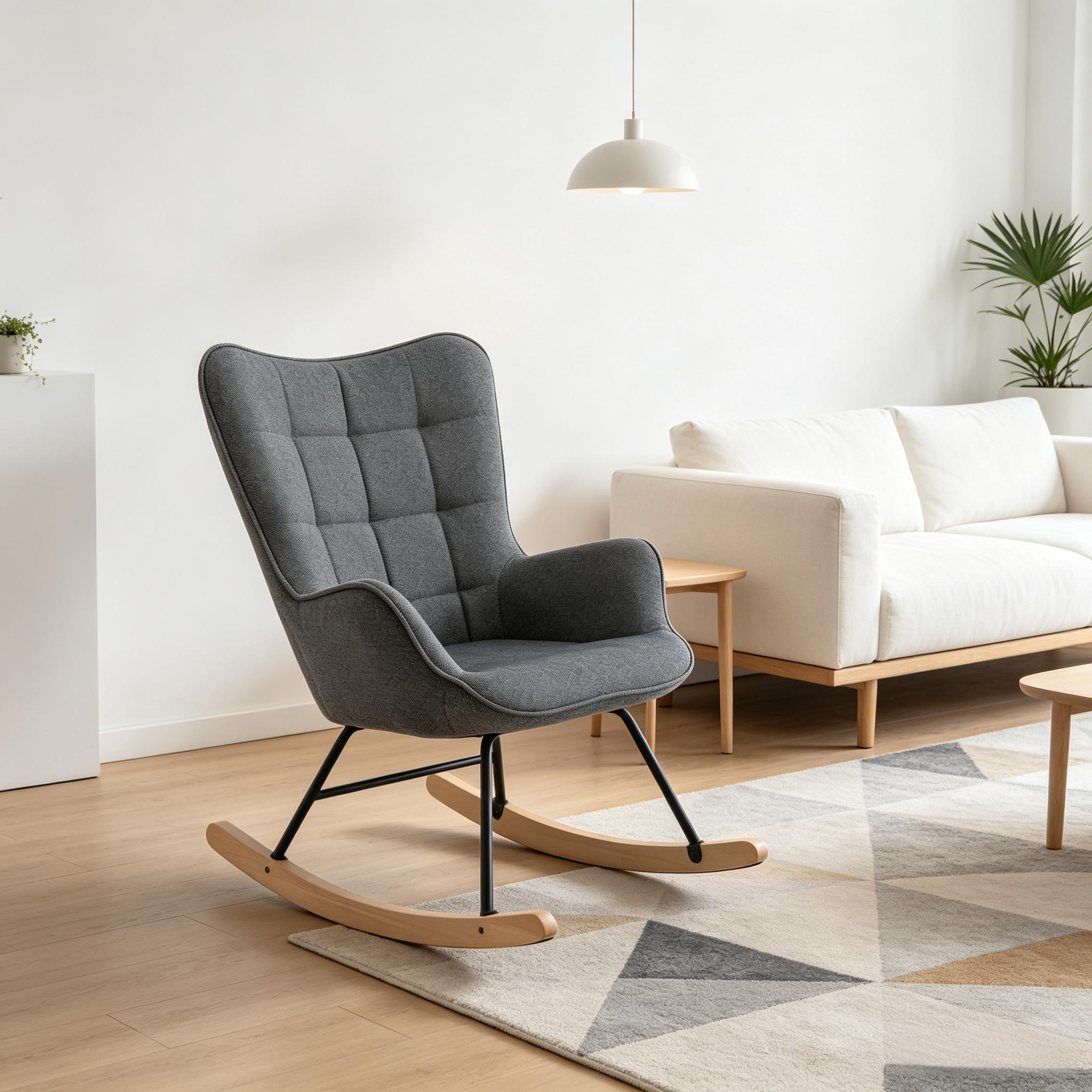 Détail du fauteuil à bascule