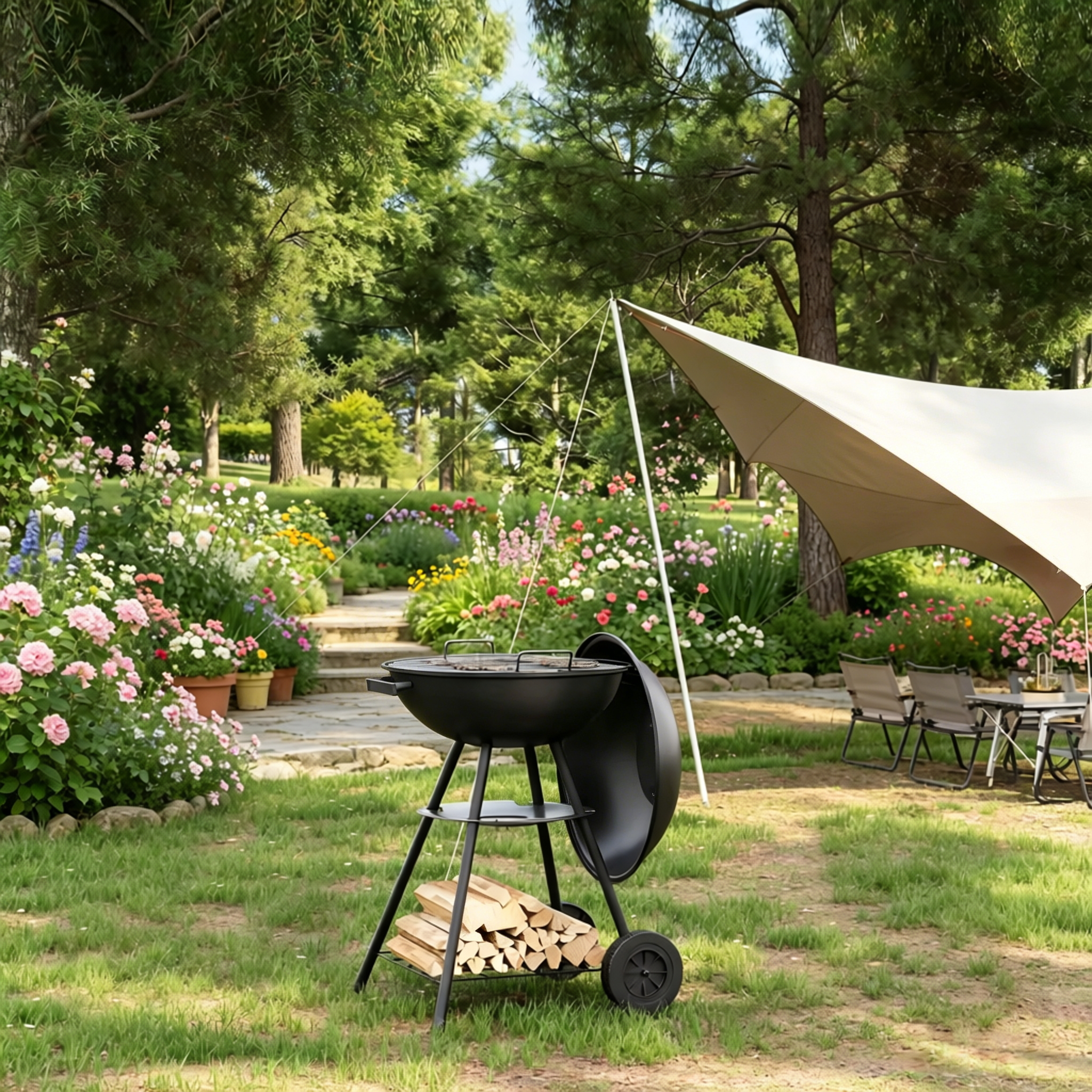 Présentation du barbecue