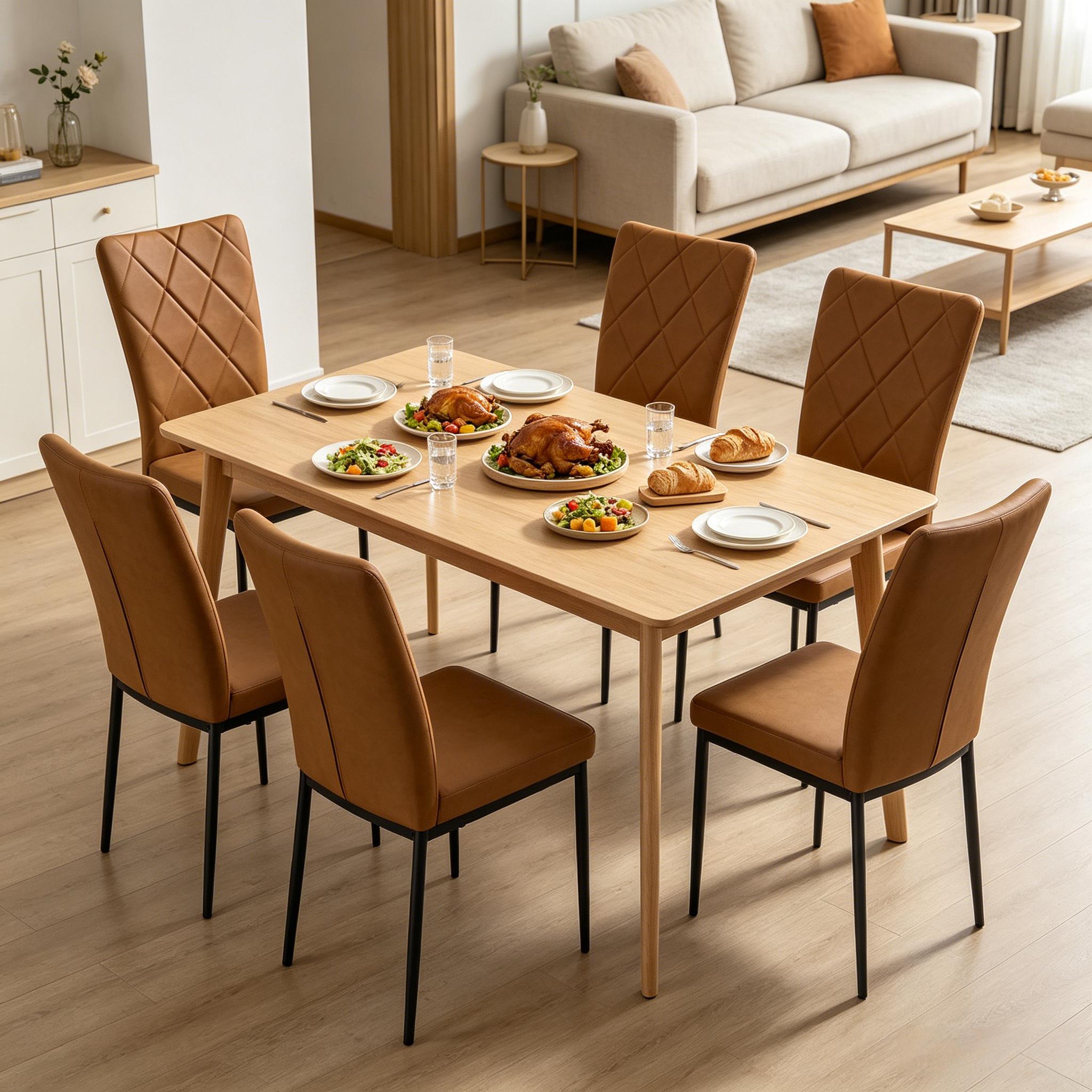 Présentation du chaise de salle à manger