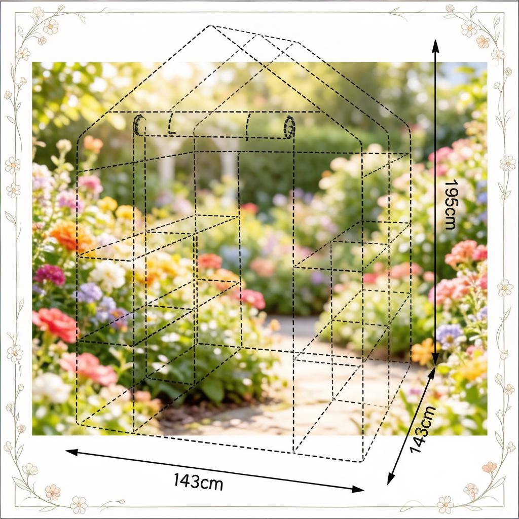 Dimensions du serre de jardin