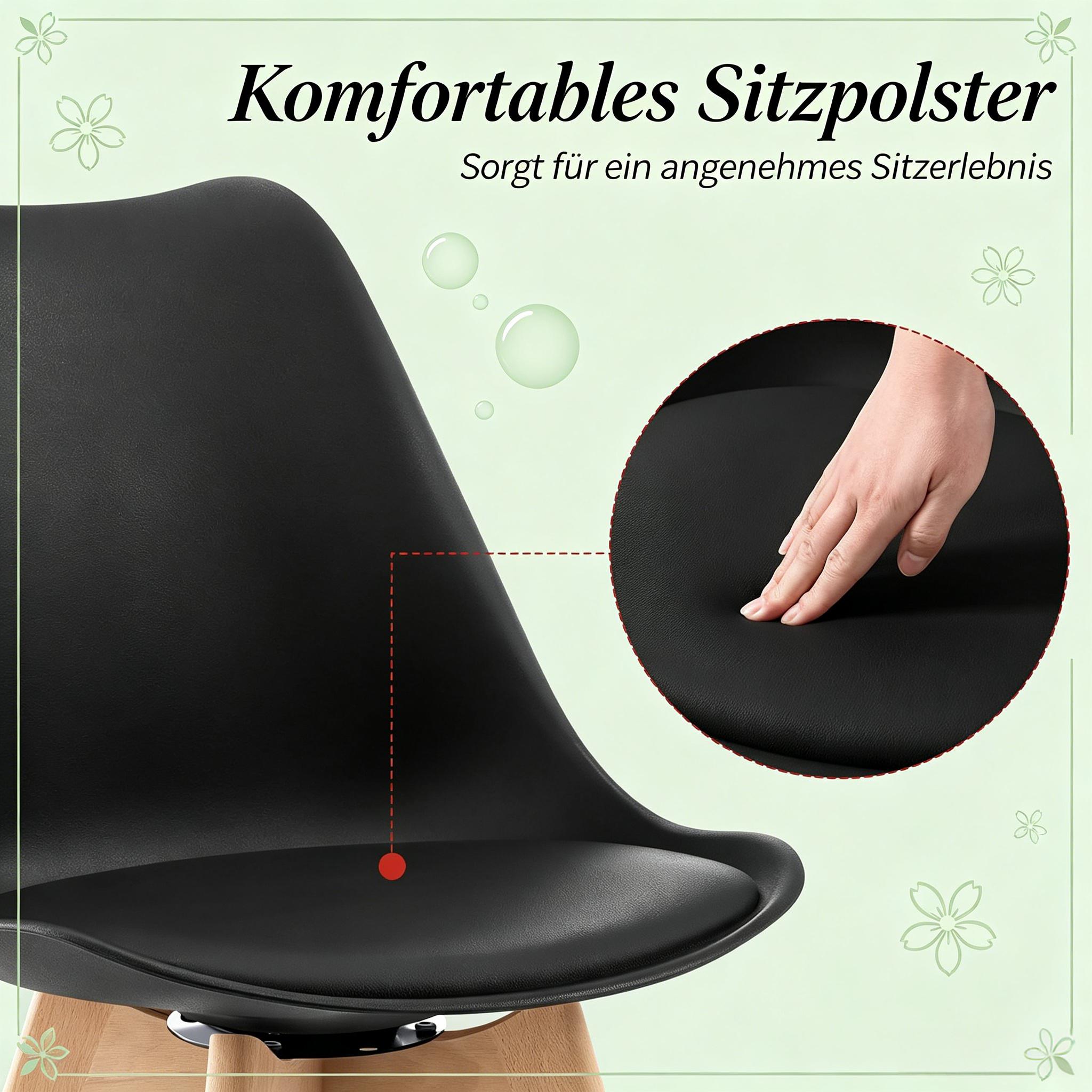 Détail du fauteuil de bureau