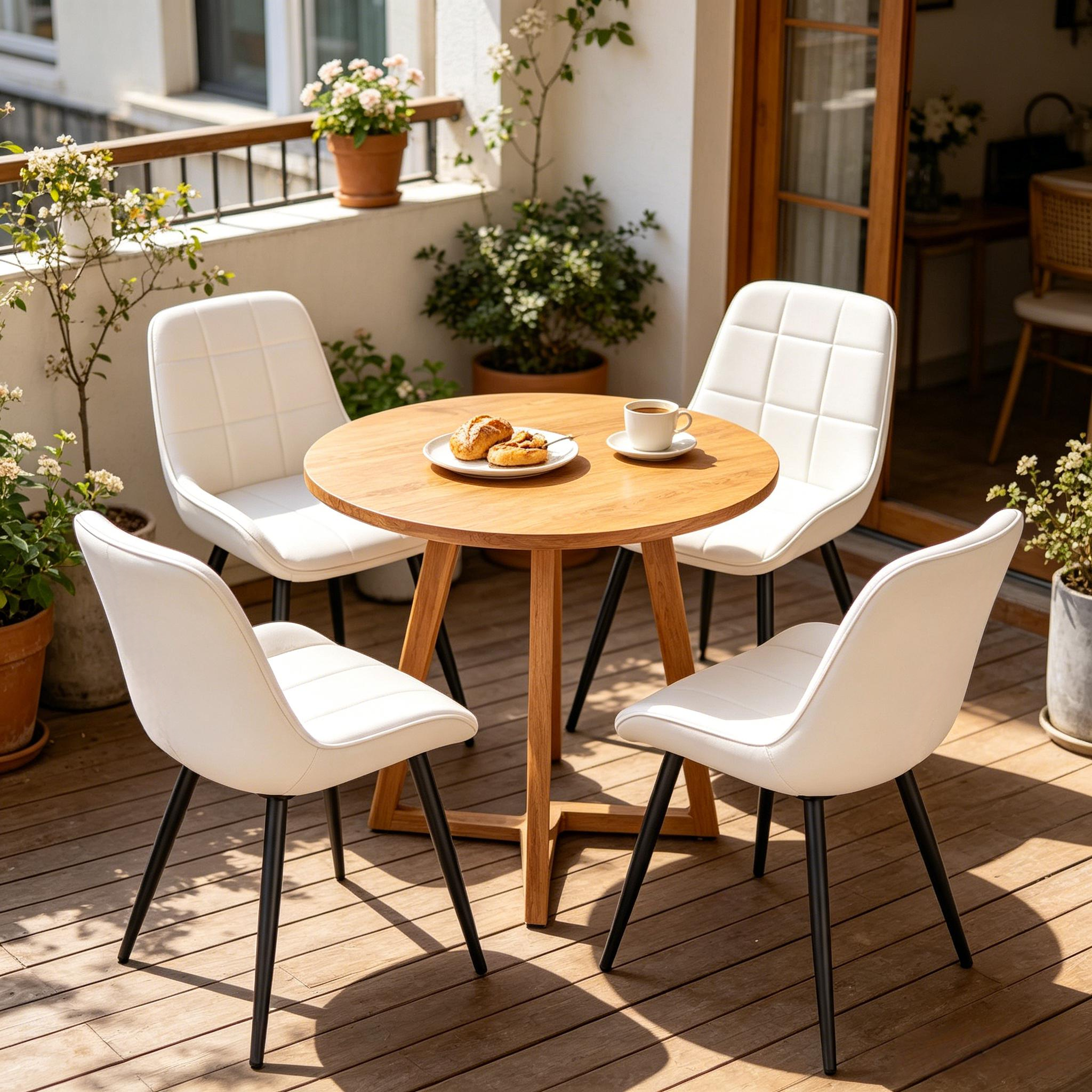 Détail du chaise de salle à manger