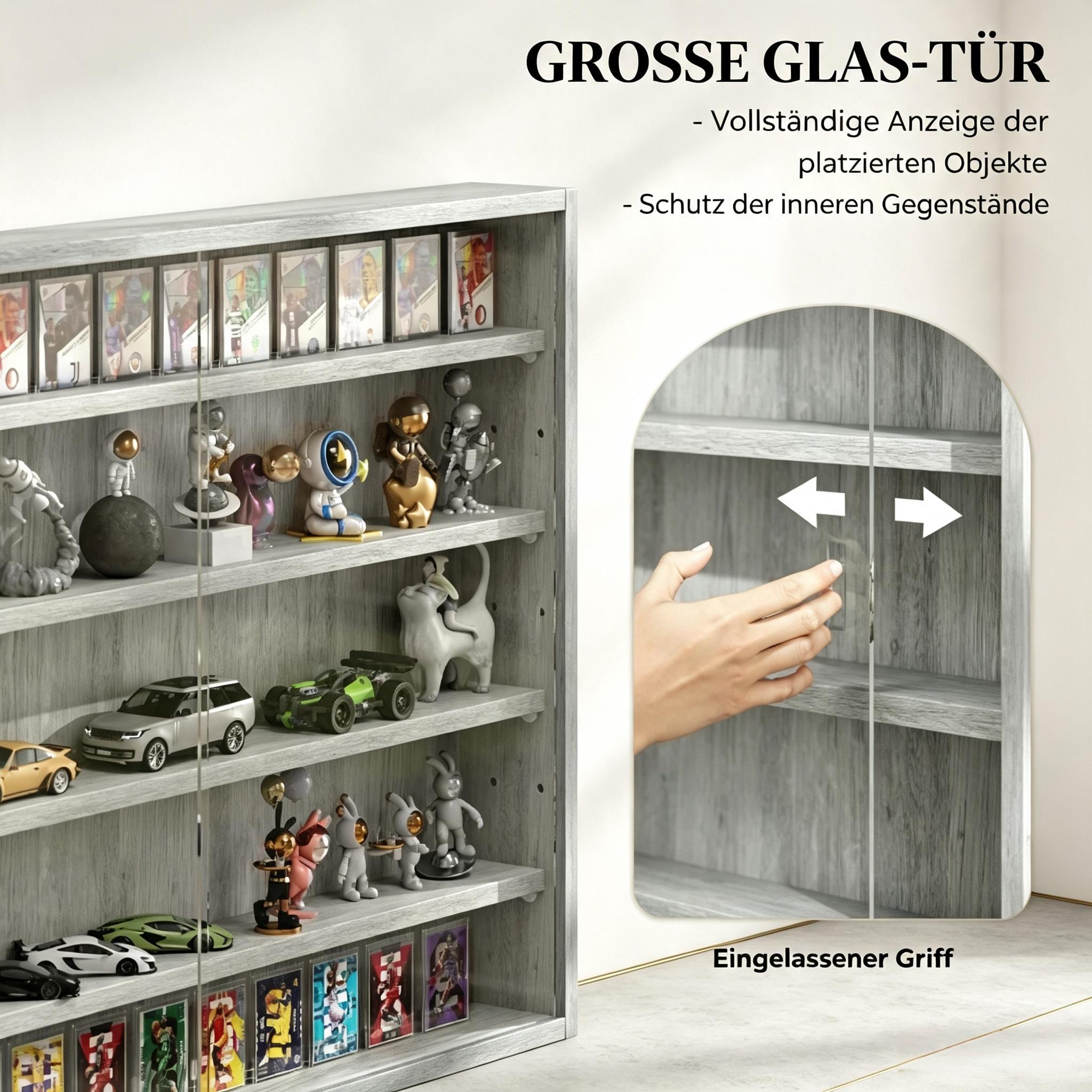 Détail du vitrine