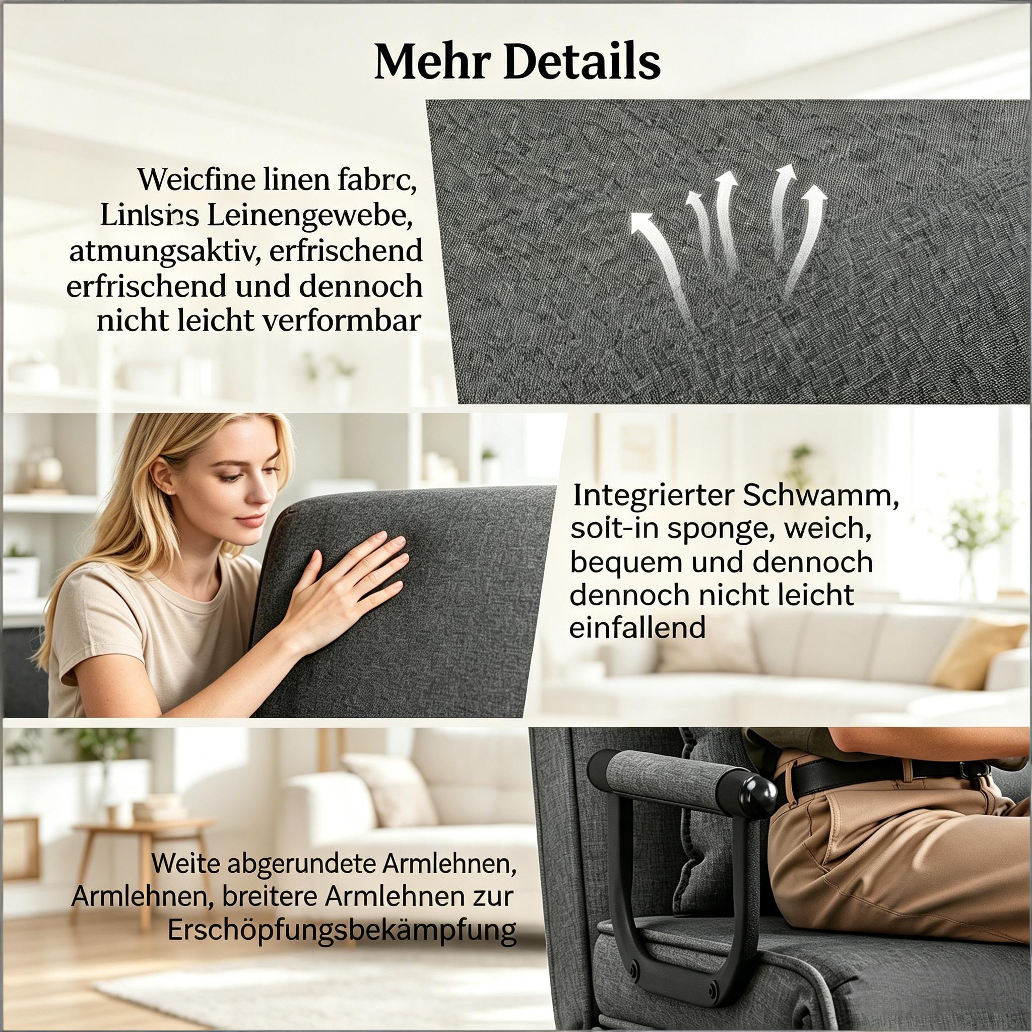 Détail du fauteuil d'appoint