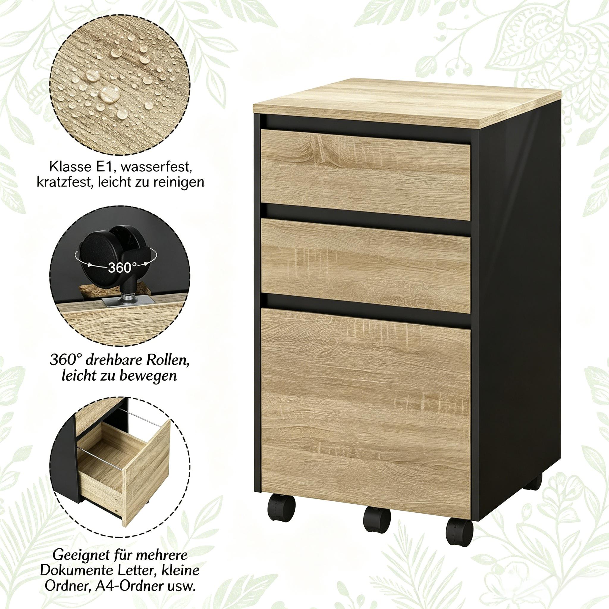 Présentation du caisson de bureau