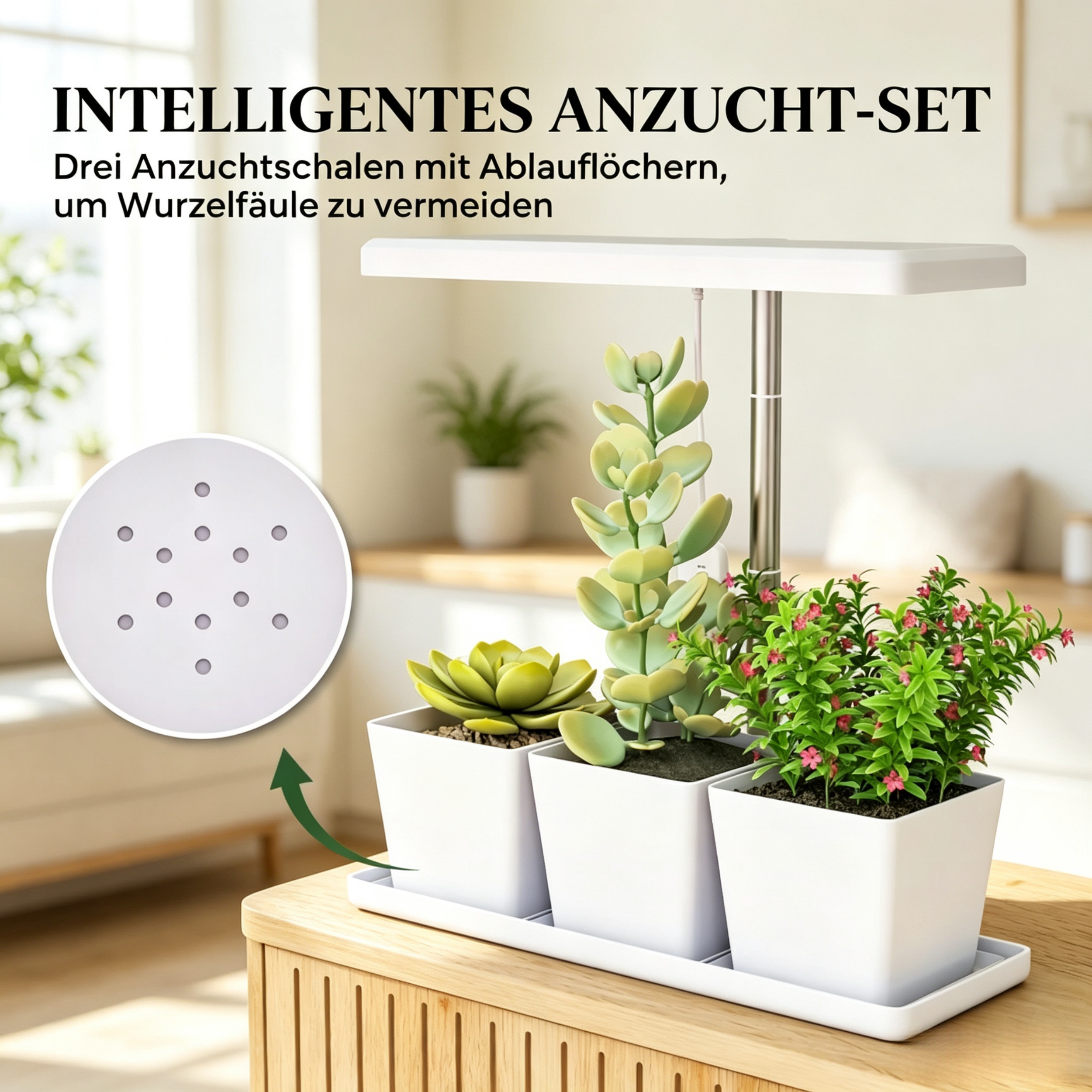 Kit de culture lampe croissance plantes intérieures