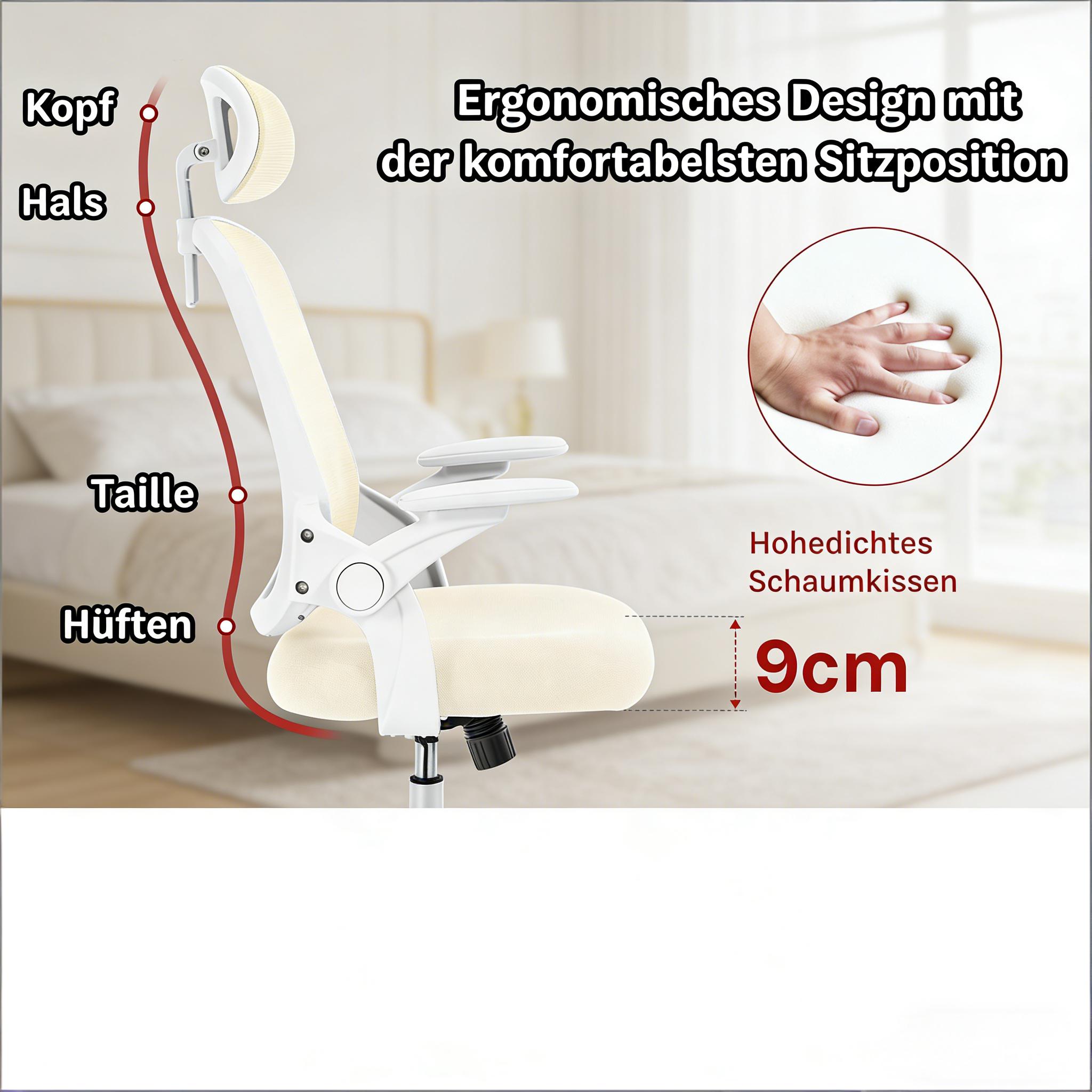Dimensions du fauteuil de bureau