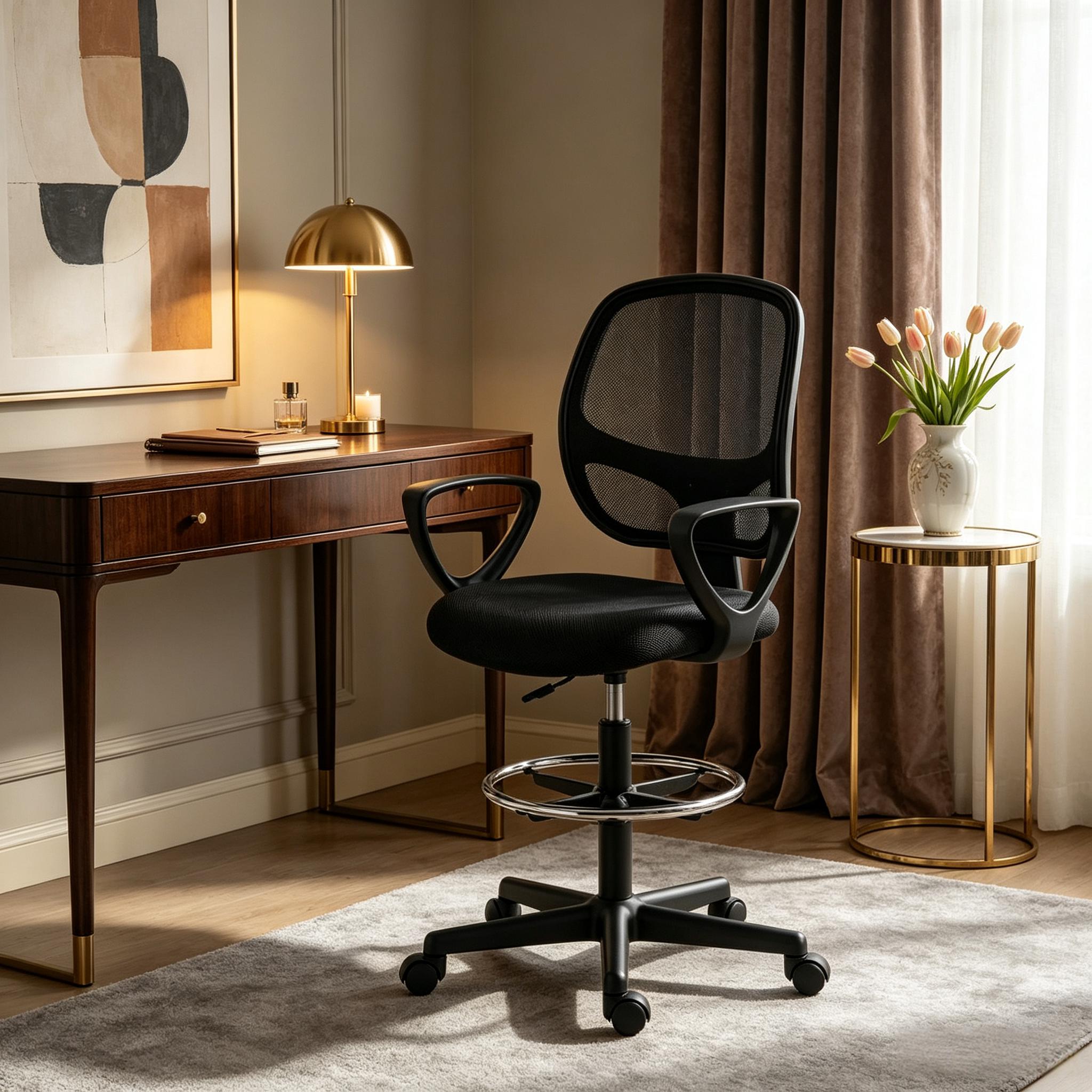 Vue principale du fauteuil de bureau