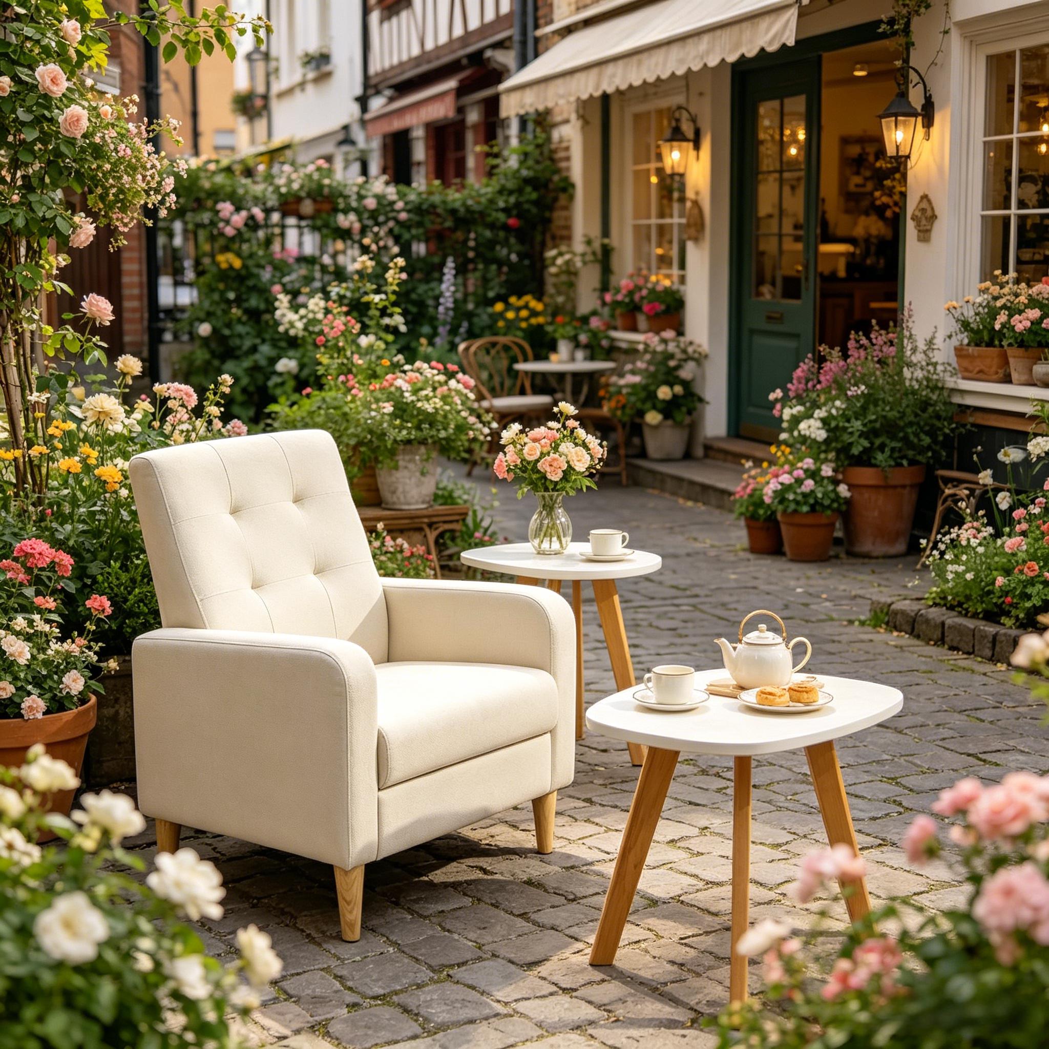 Vue principale du fauteuil d'appoint