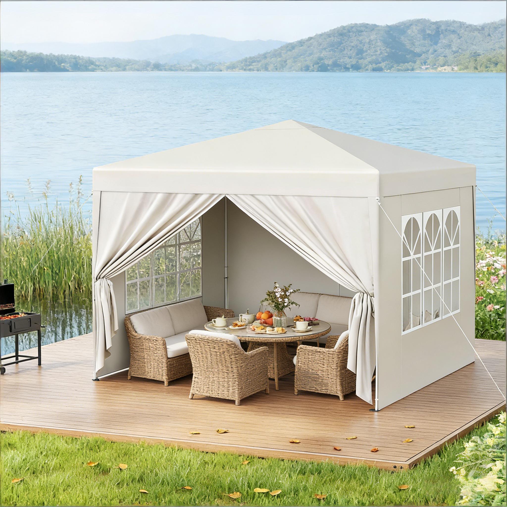 Présentation du pavillon de jardin