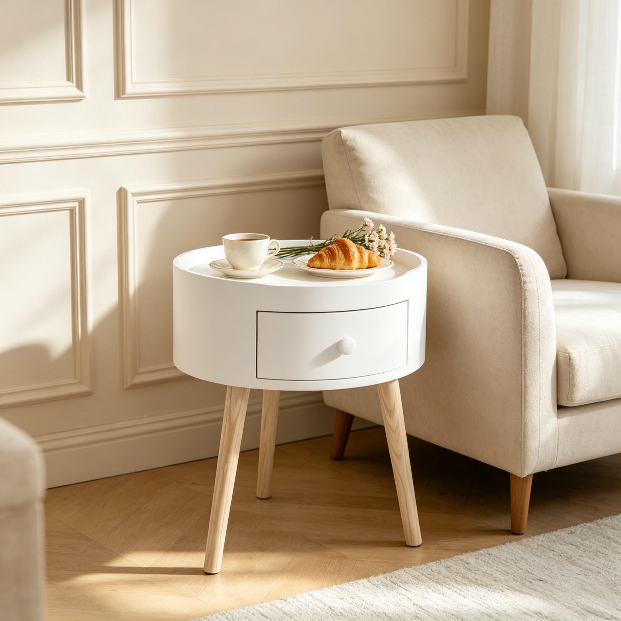 Détail du table d'appoint