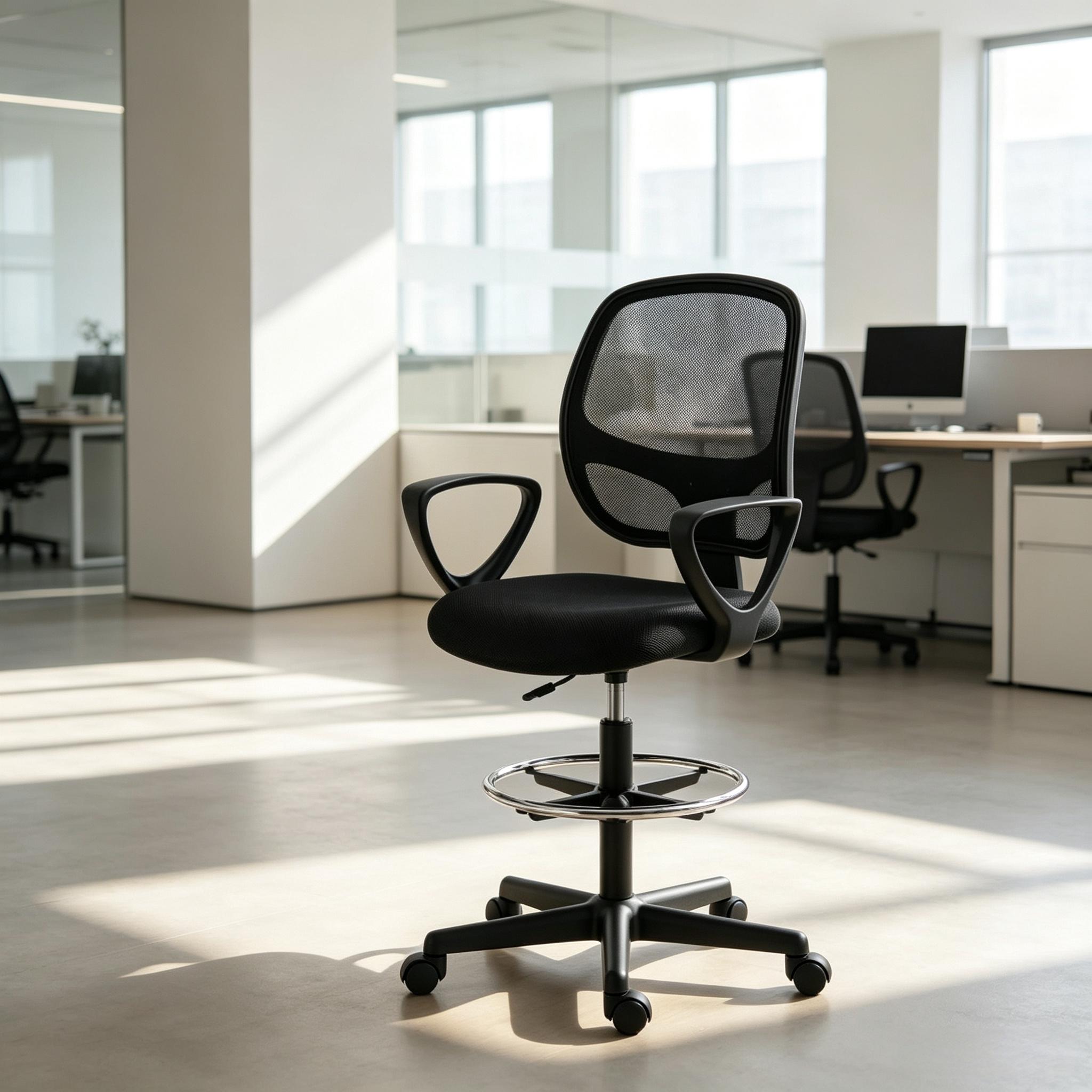 Détail du fauteuil de bureau