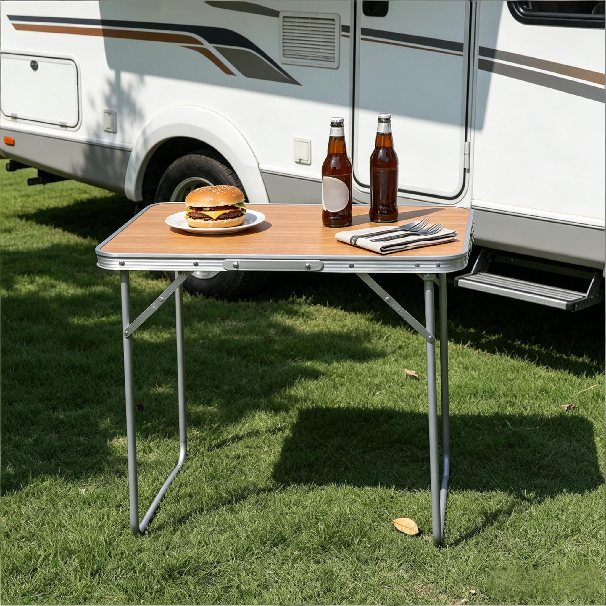 Vue principale du table d'extérieur
