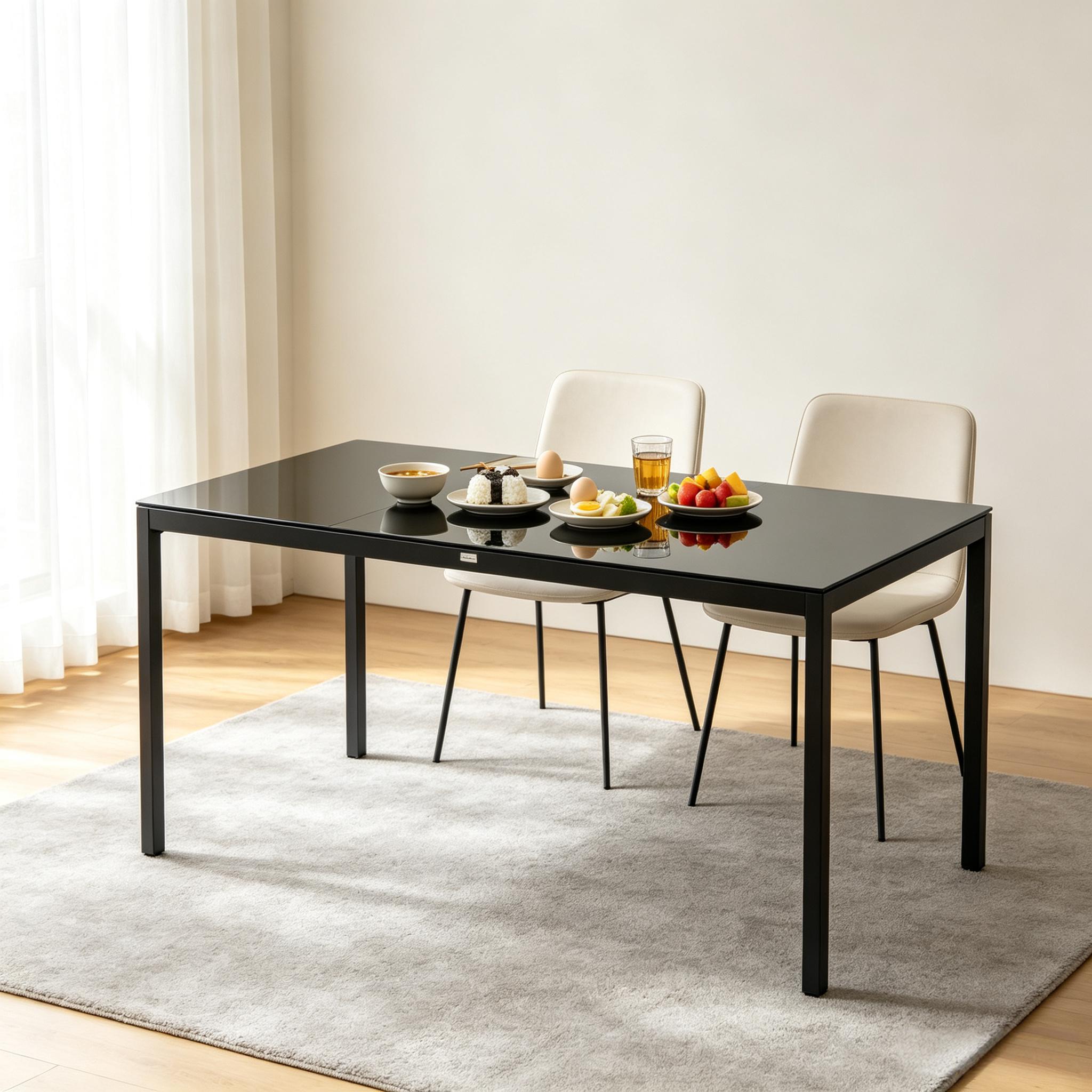 Vue principale du table à manger