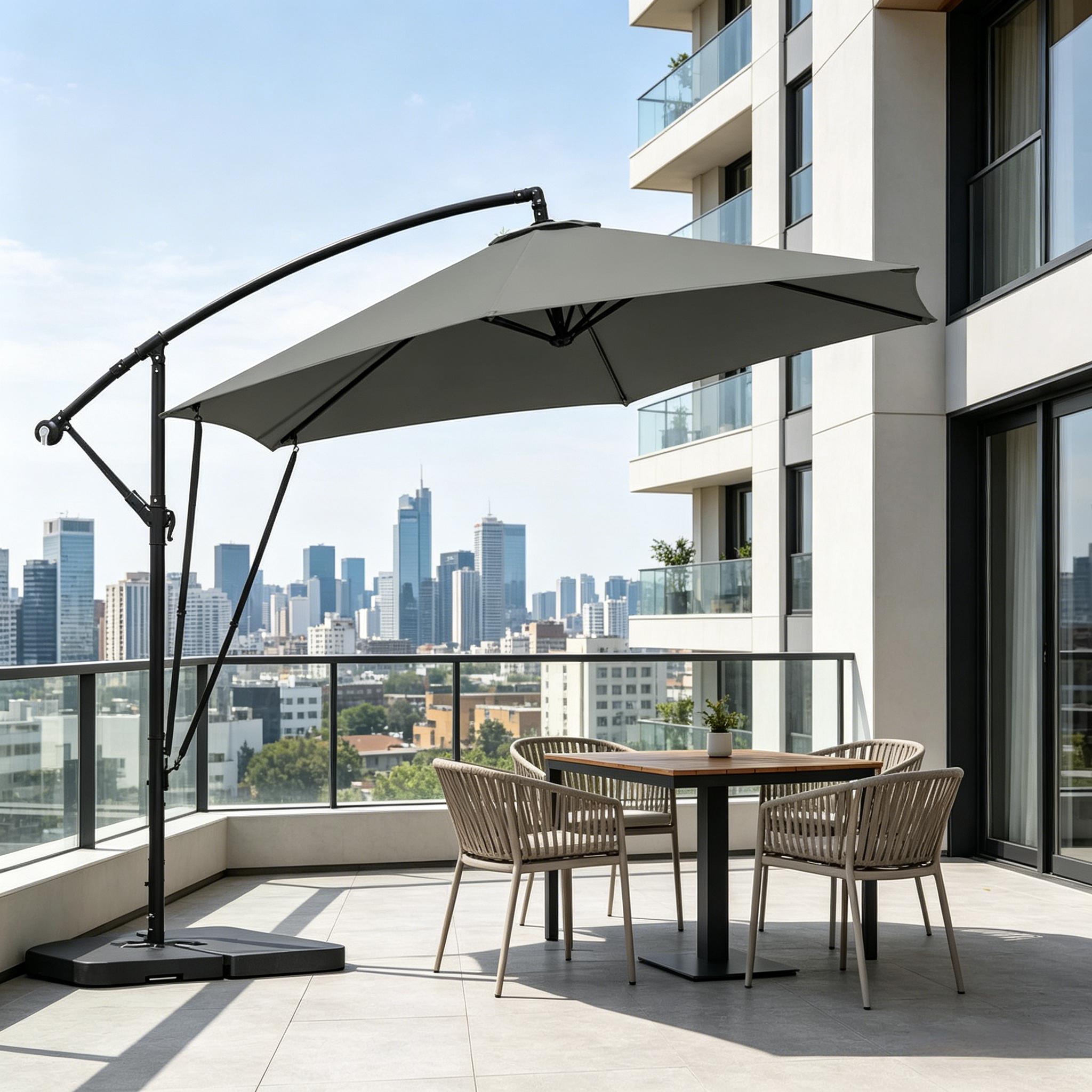 Détail du parasol
