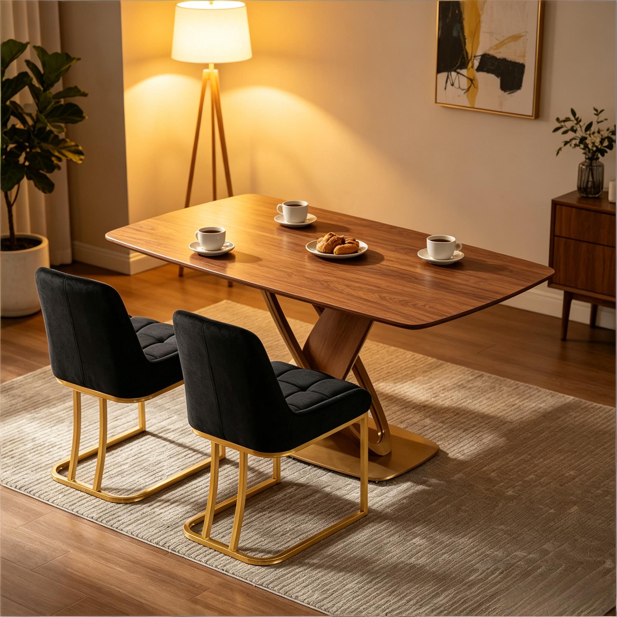 Détail du chaise de salle à manger