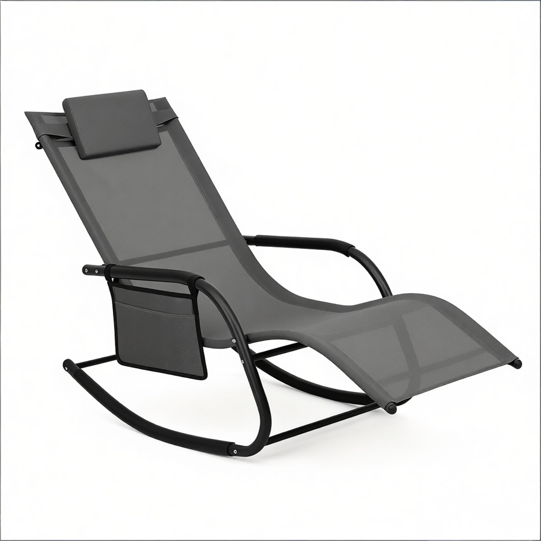 Détail du fauteuil à bascule
