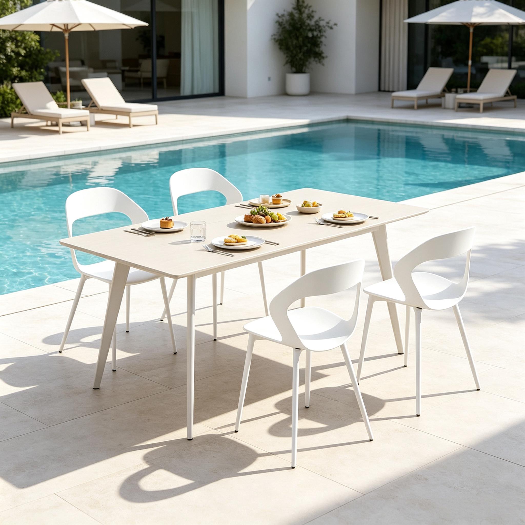 Détail du chaise de salle à manger