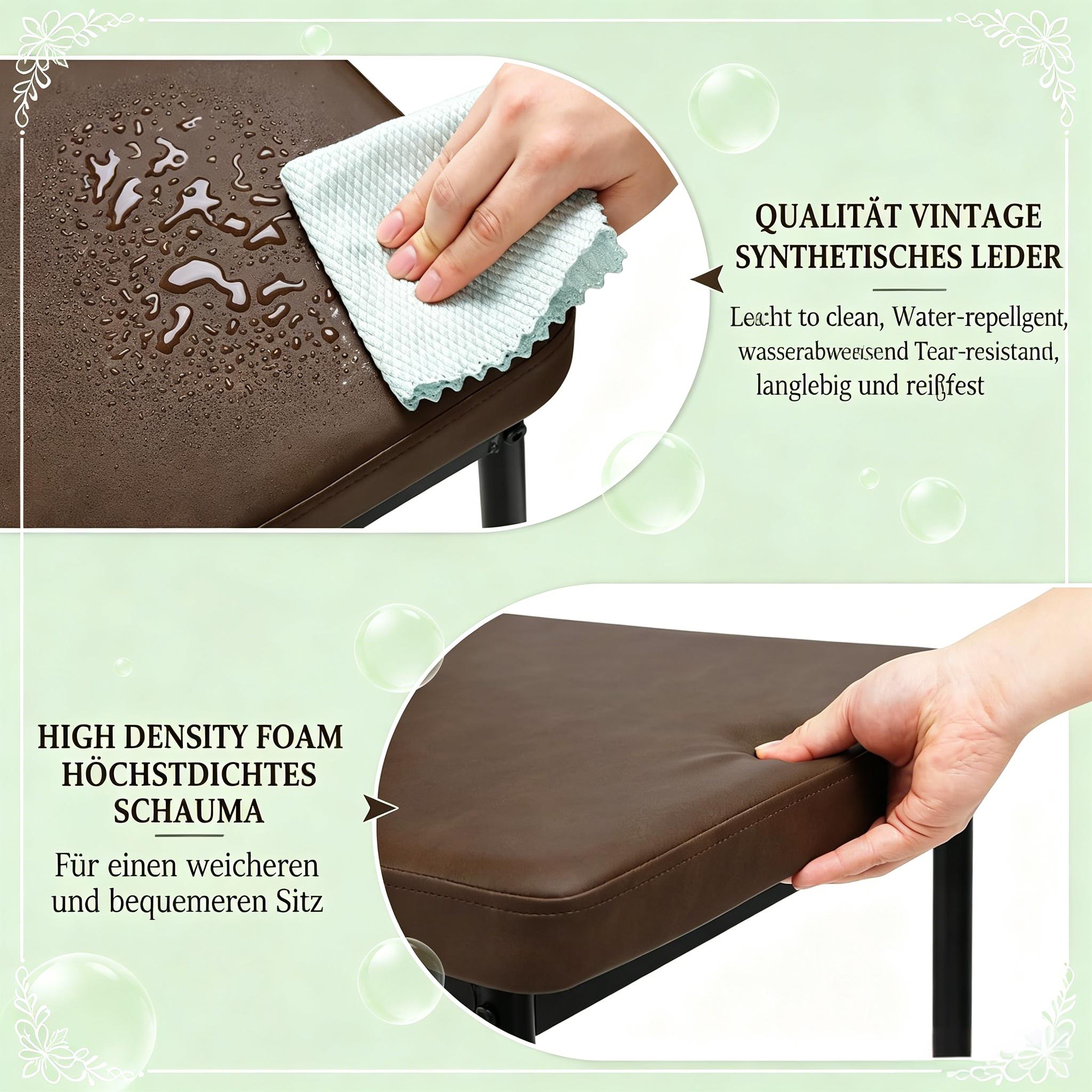 Détail du chaise de salle à manger