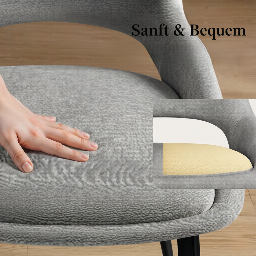 Détail du fauteuil d'appoint