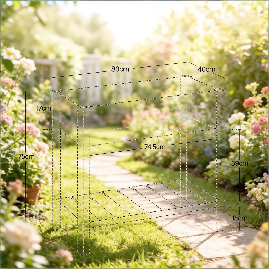 Dimensions du bac à plantes