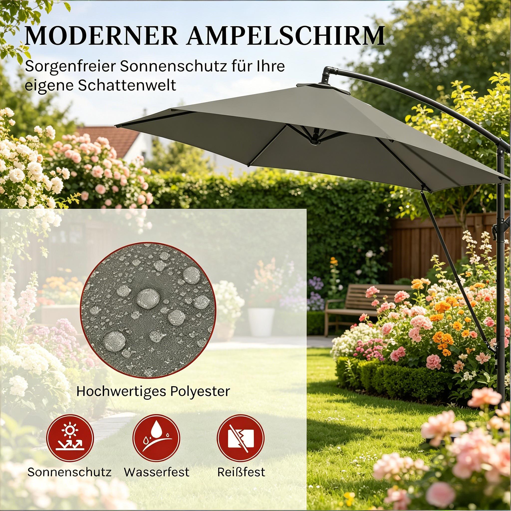 Détail du parasol