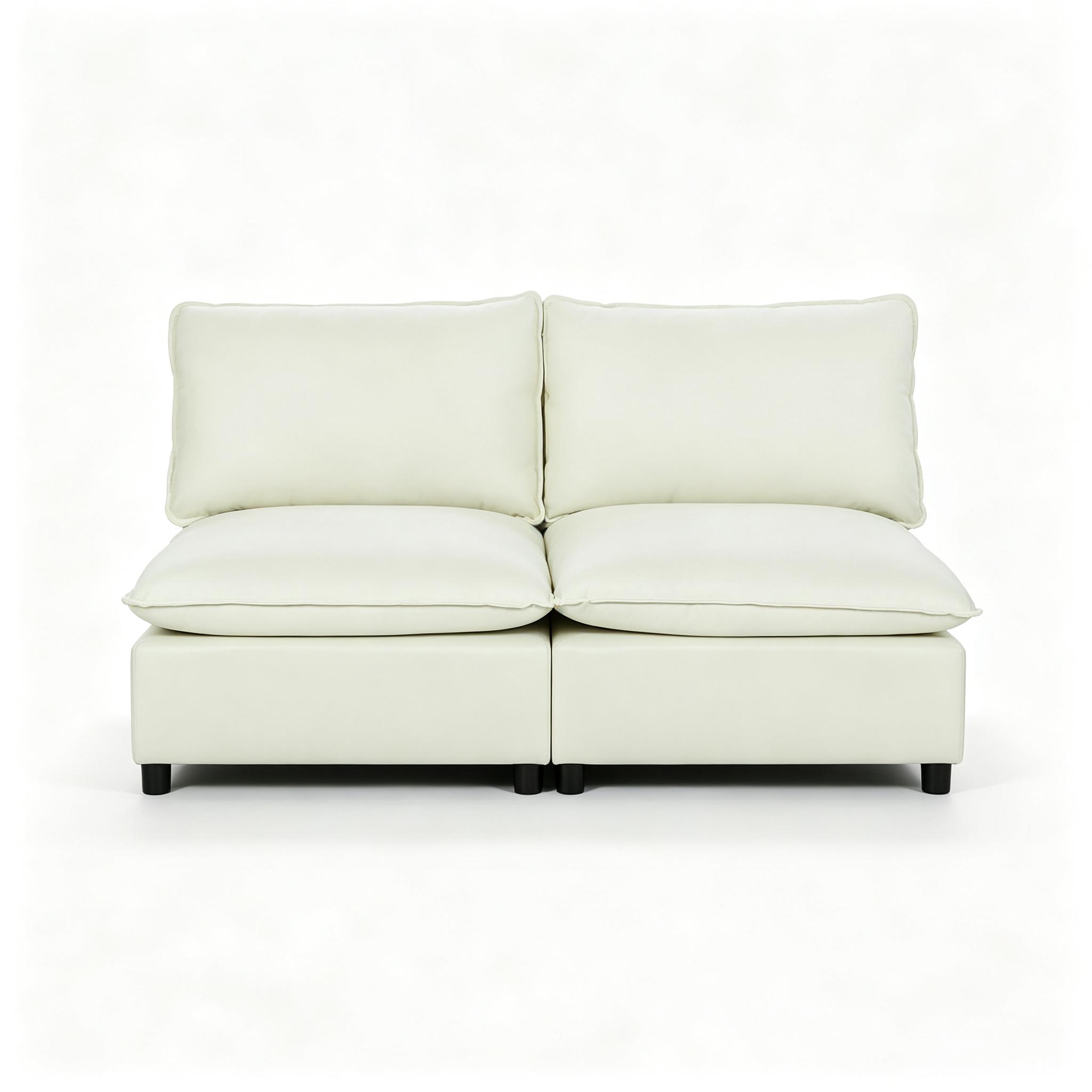 Détail du canapé 2 places