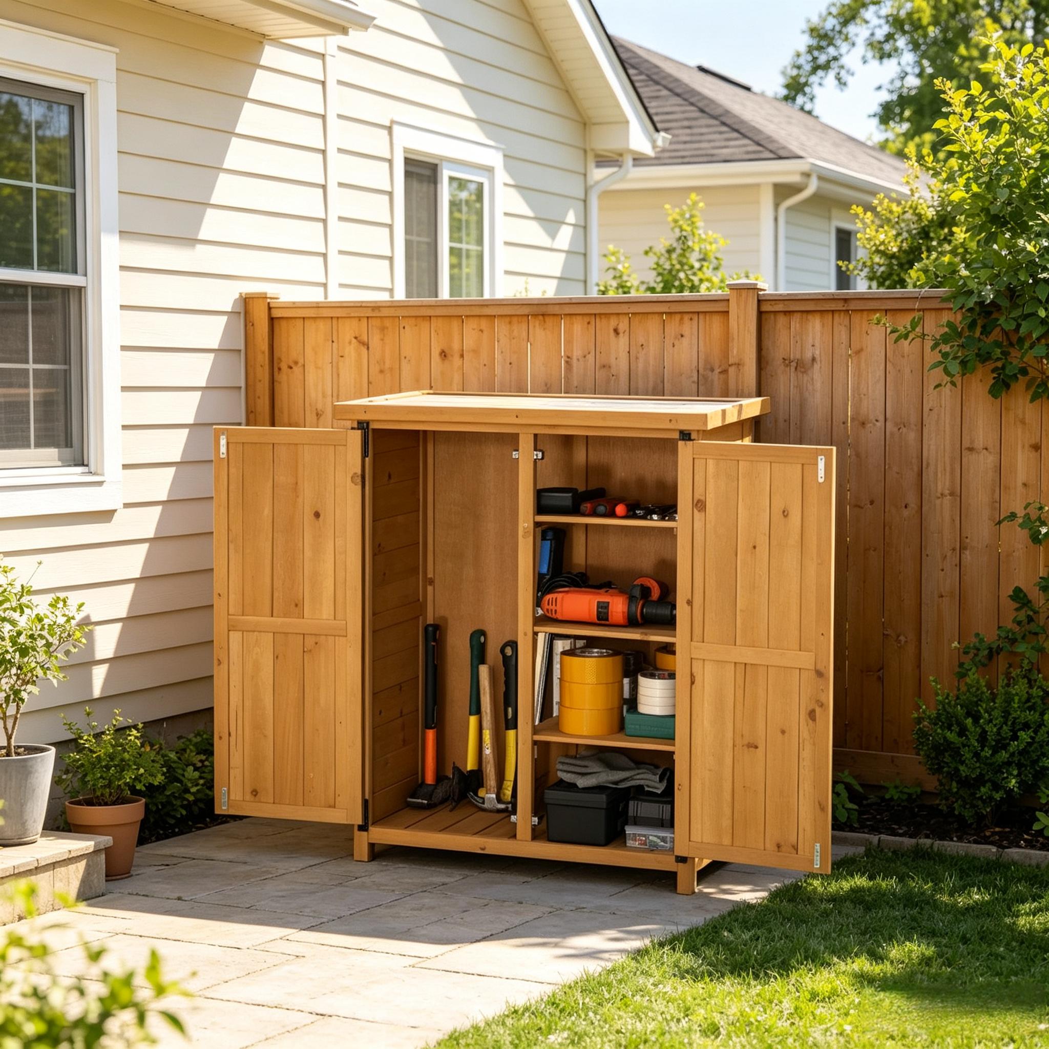 Détail du armoire à outils