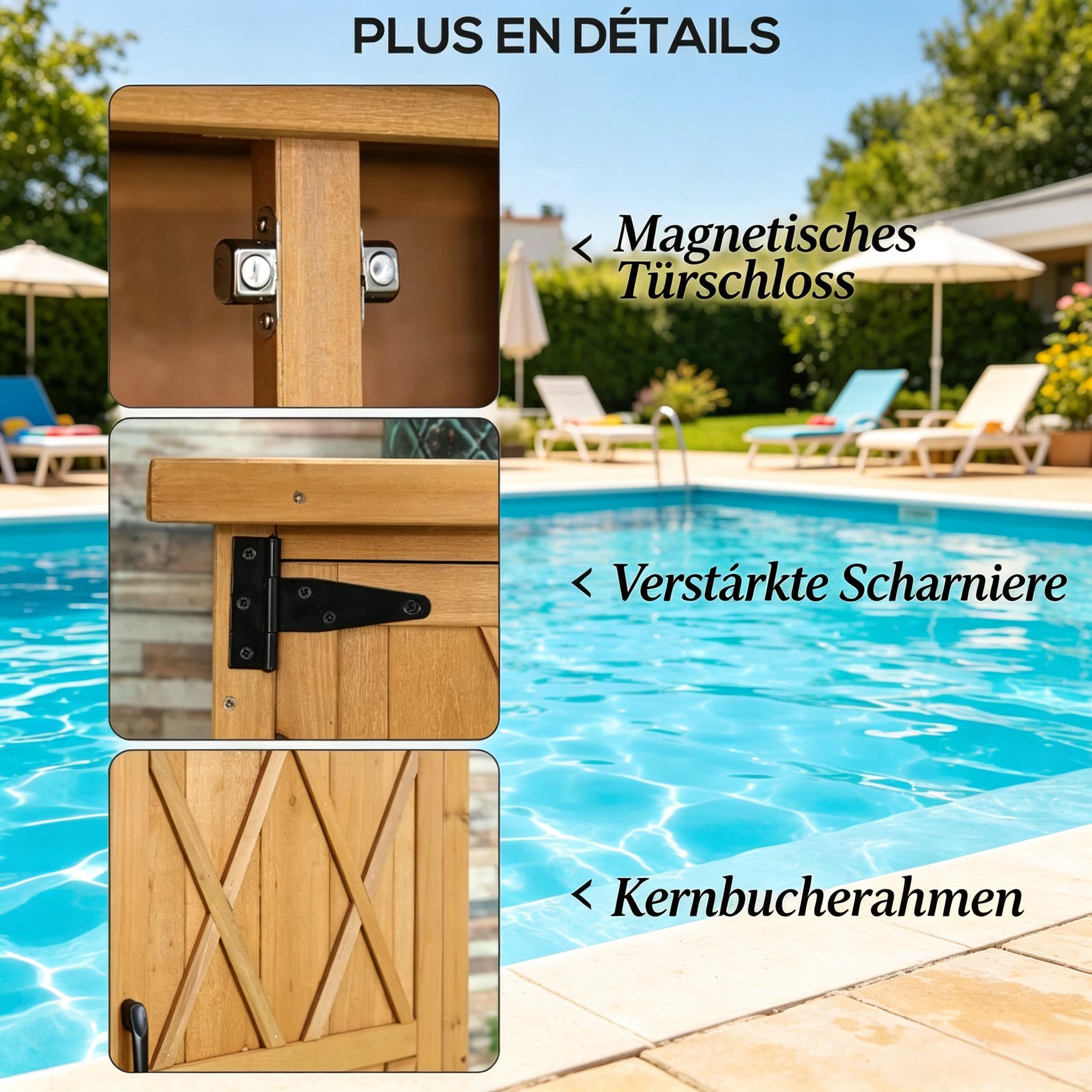 Détail du armoire à outils