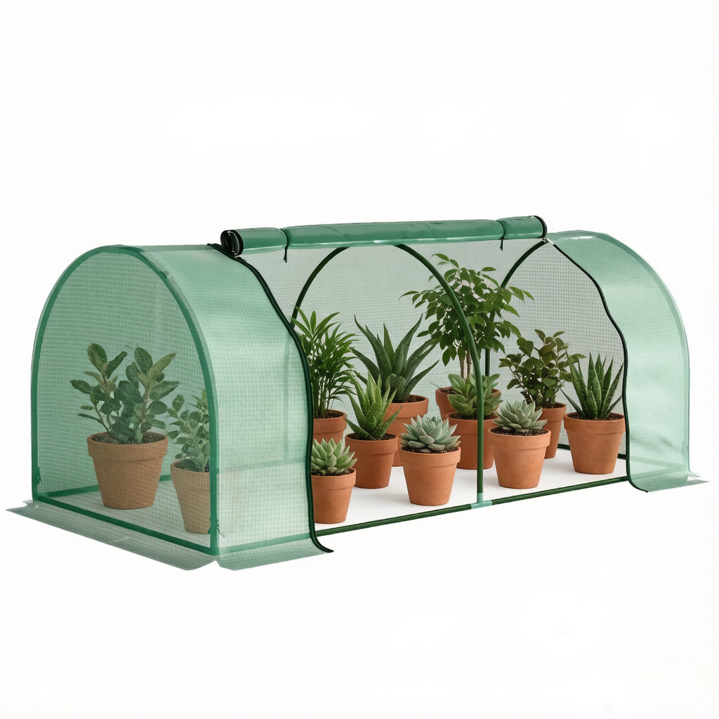 Mini‑serre, cloche de protection pour pl