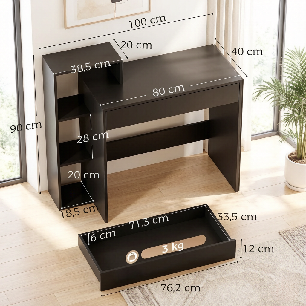 Détail du bureau