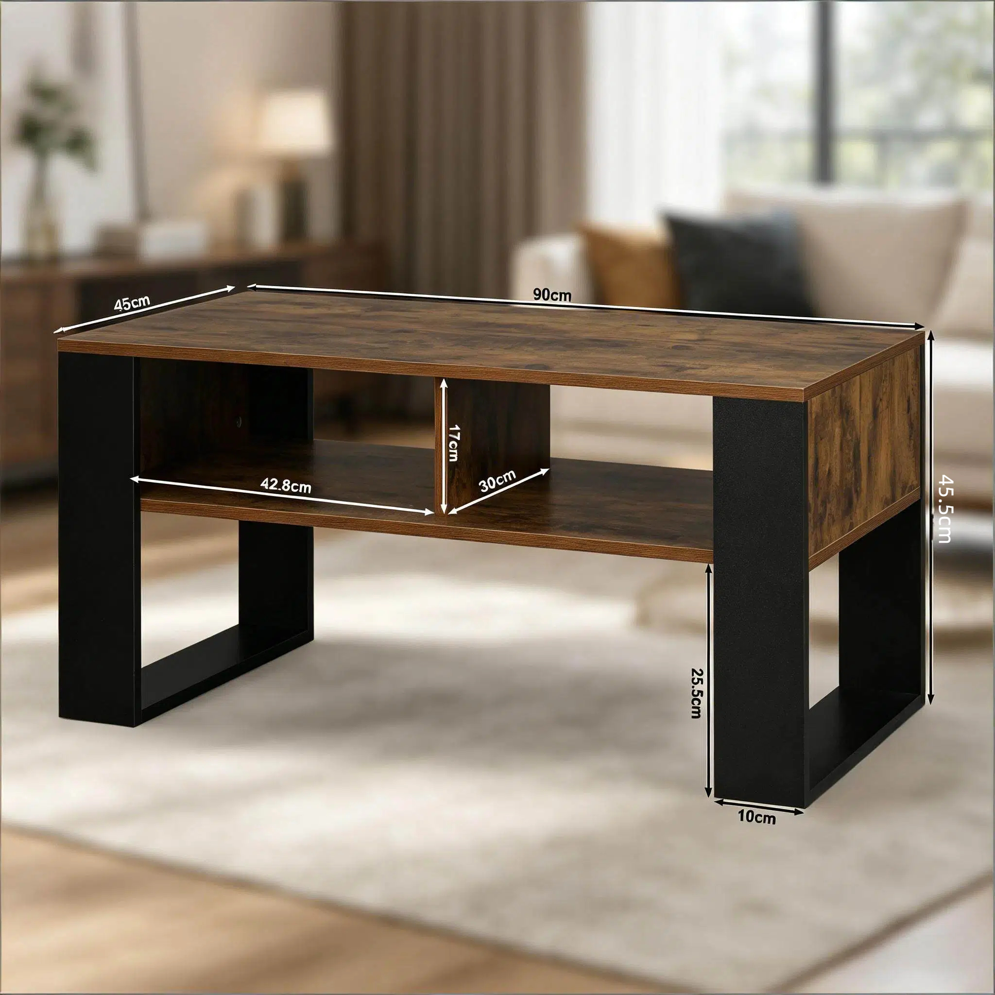 Détail du table basse