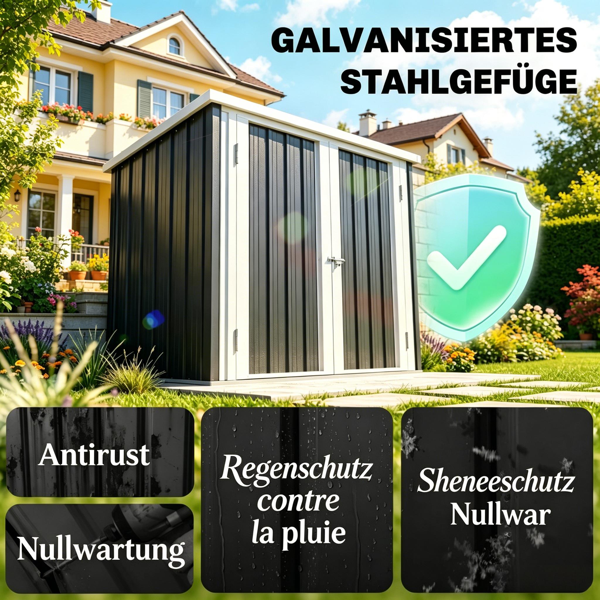 Présentation du abri de jardin