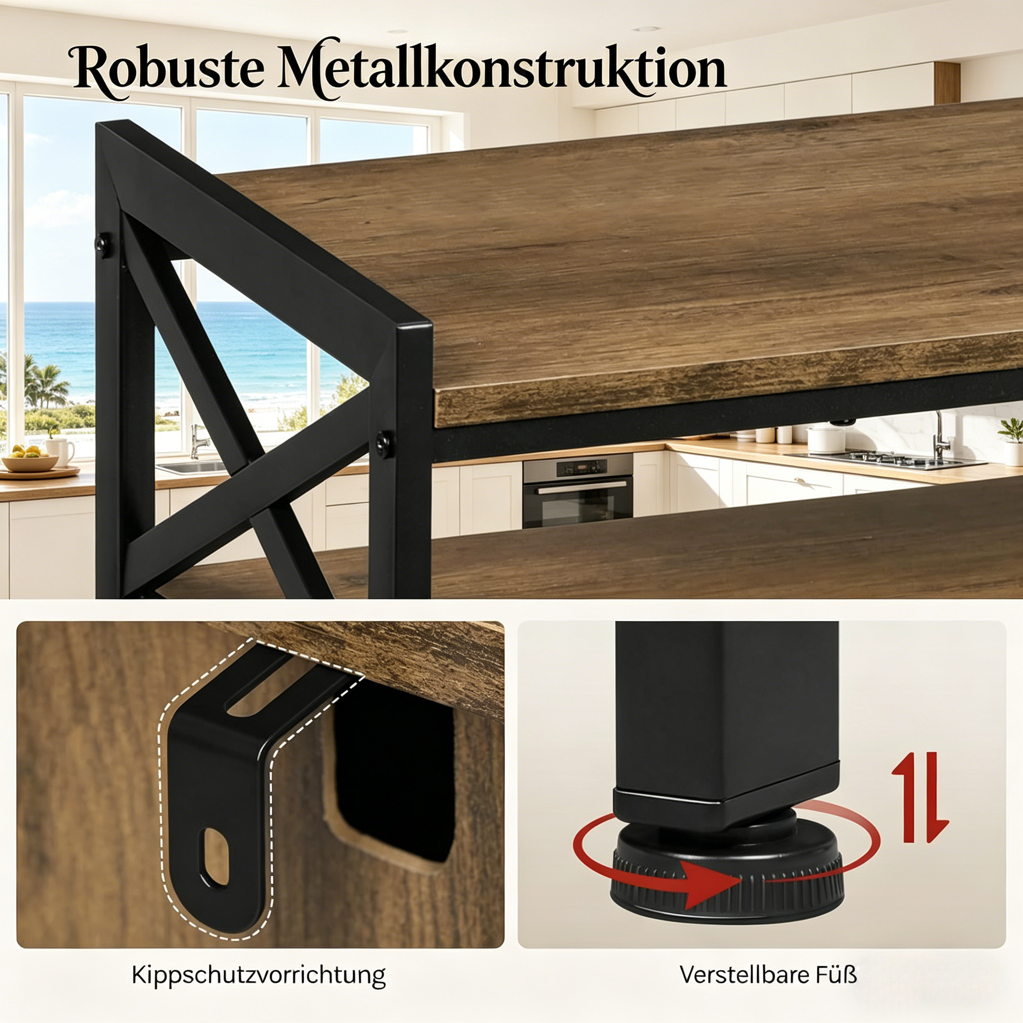Détail du buffet