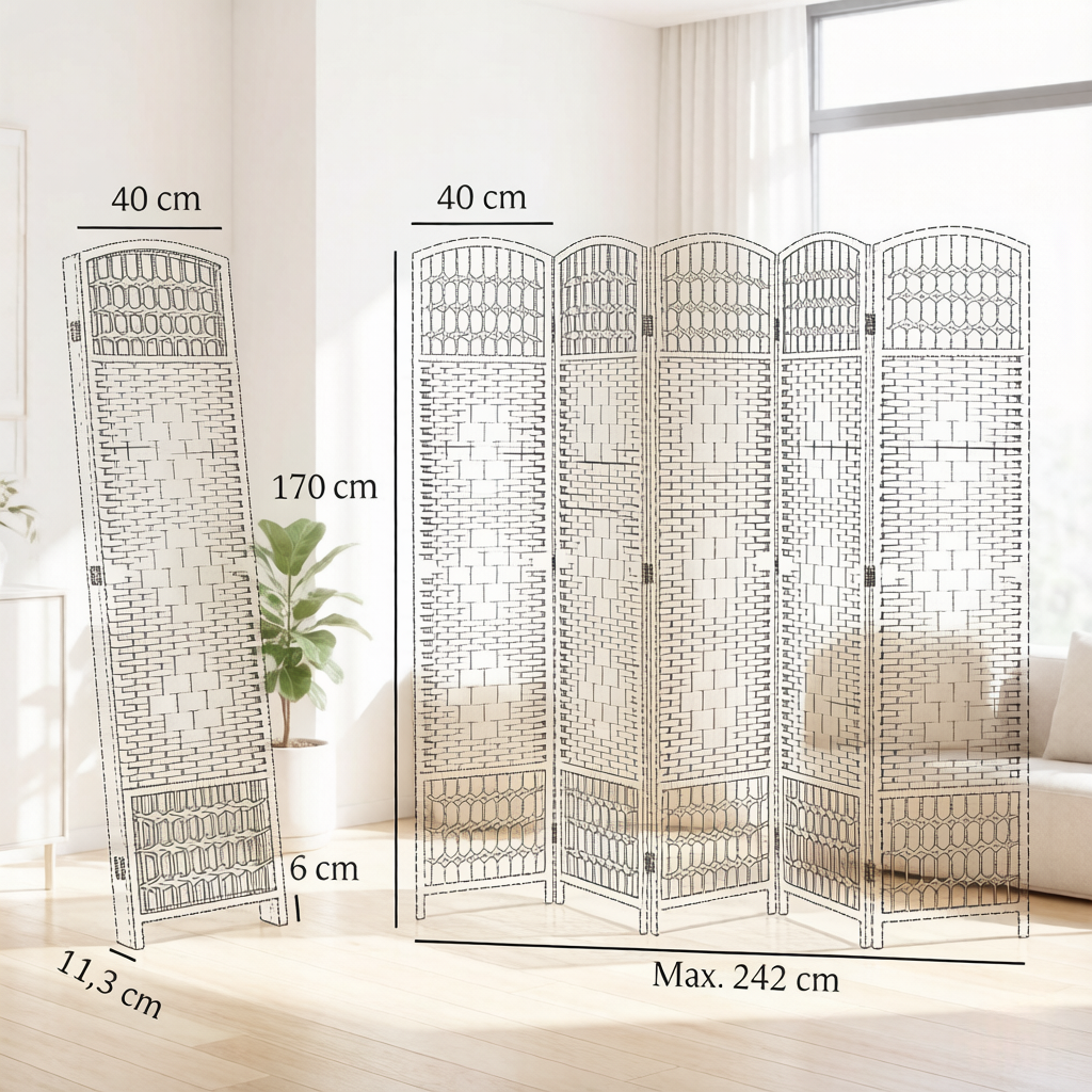 Dimensions déplié et replié