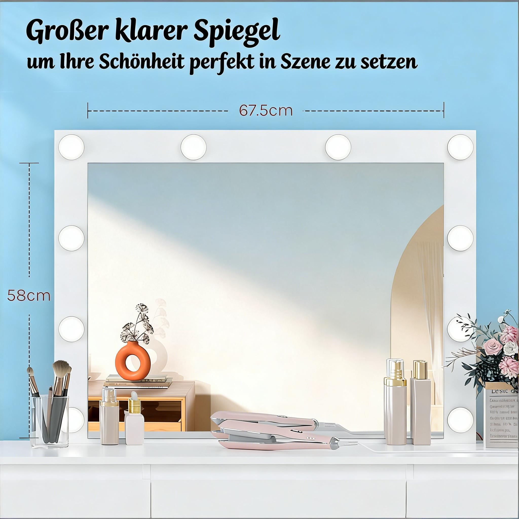 Dimensions du miroir